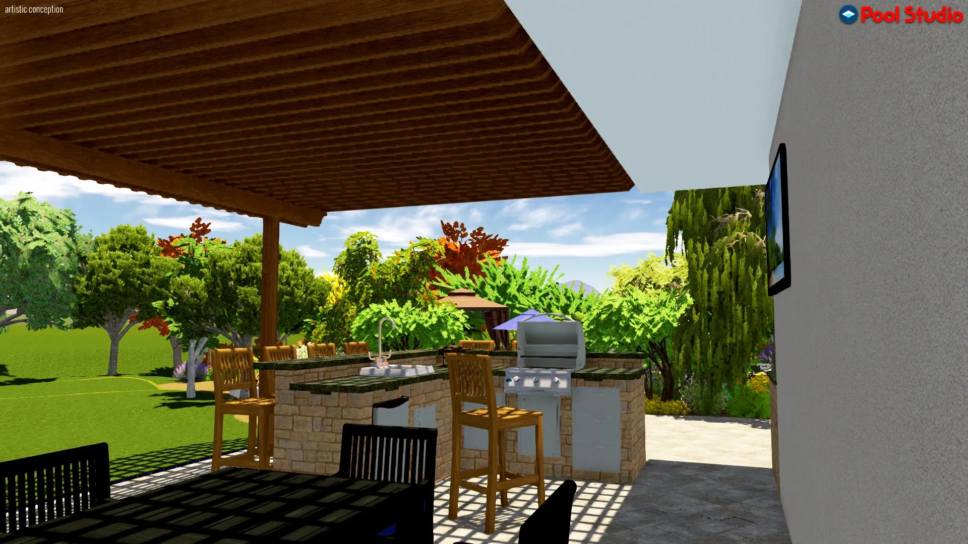 Backyard BBQ Paradise