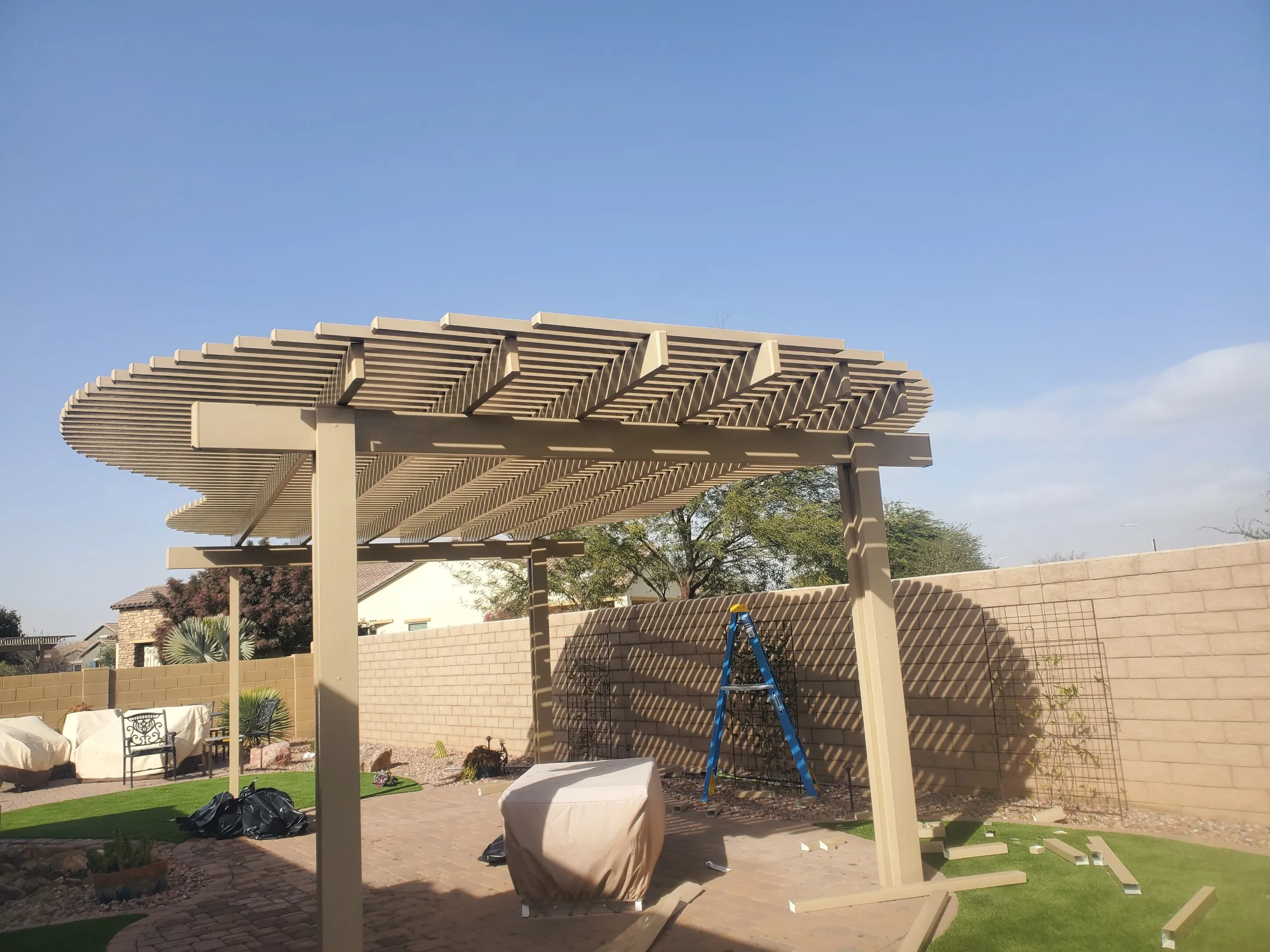 Newly Planted Front Yard