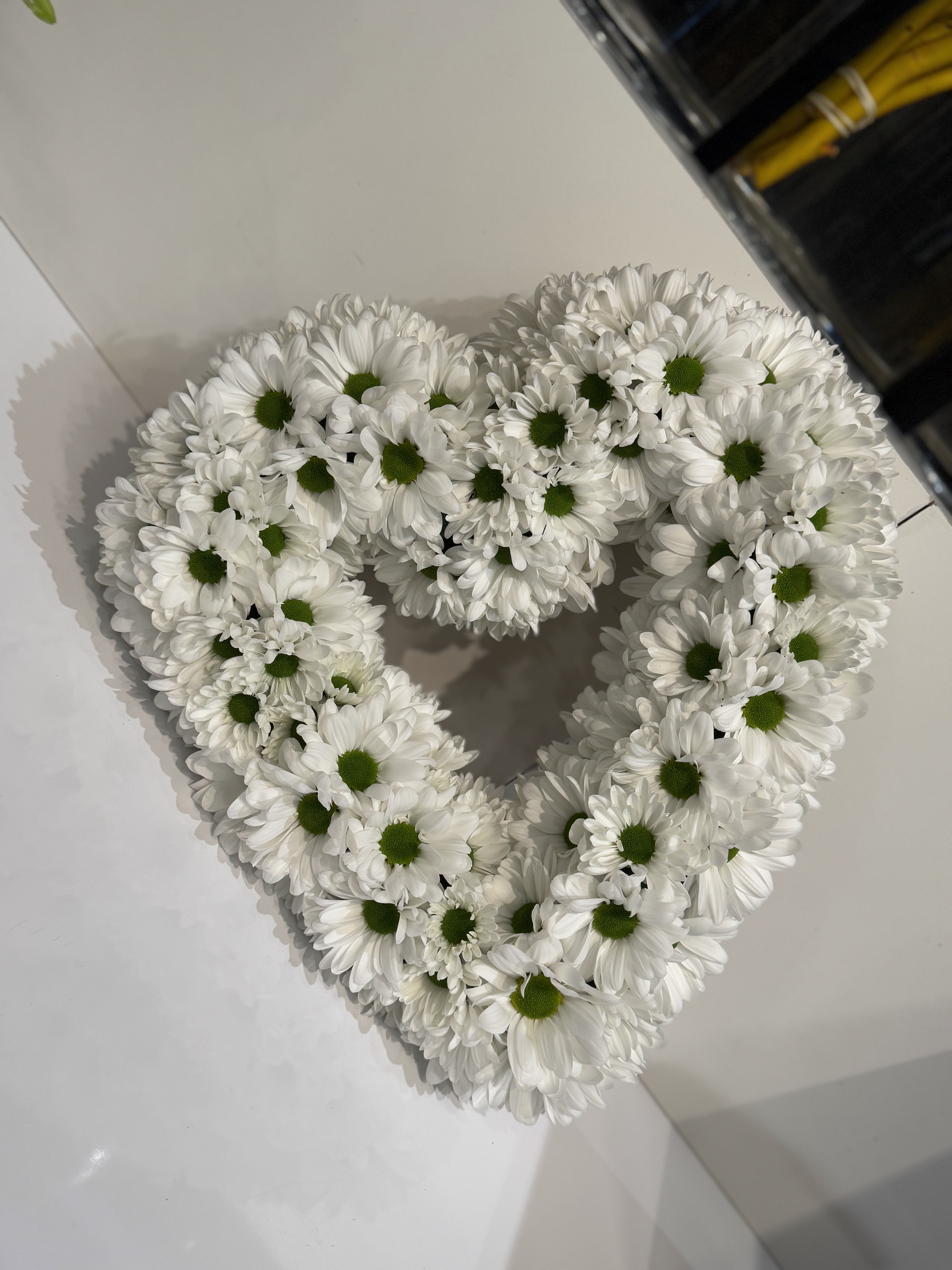 Sparkling diamond-white bridal bouquet with crystal-clear orchid and rose accents