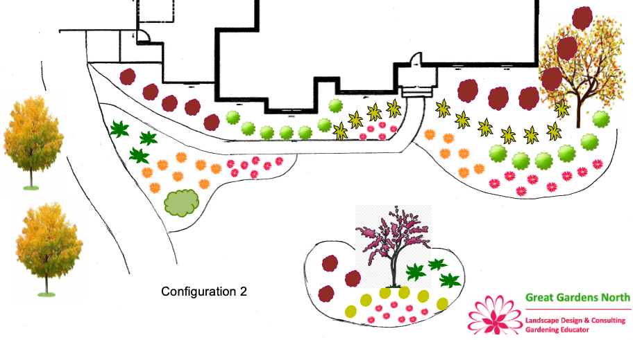Landscape design plan sample 1