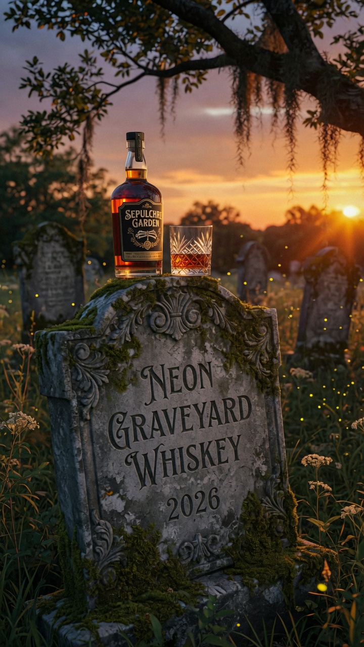 Neon Graveyard Whiskey - Single Cover