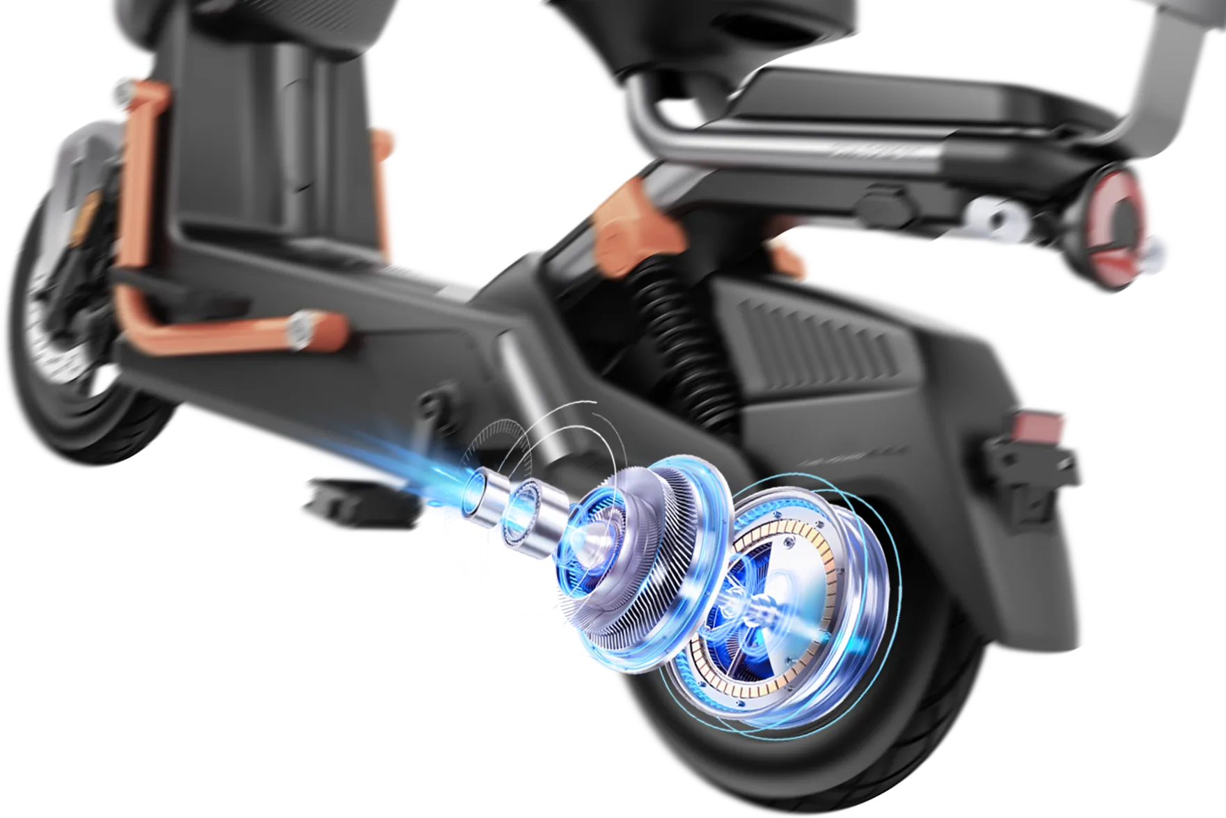 Scooter électrique détail