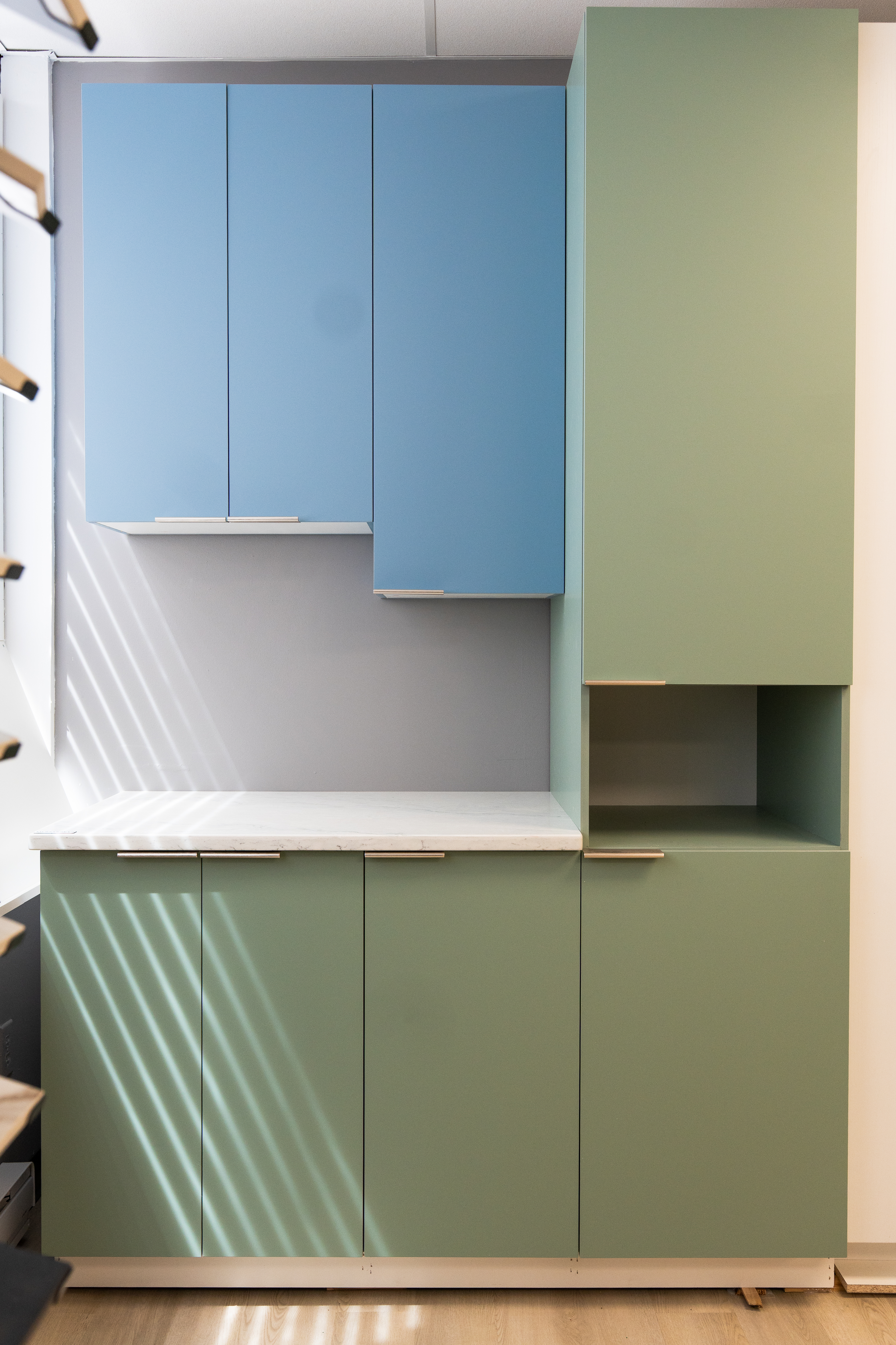 Colorful Kitchen Cabinets