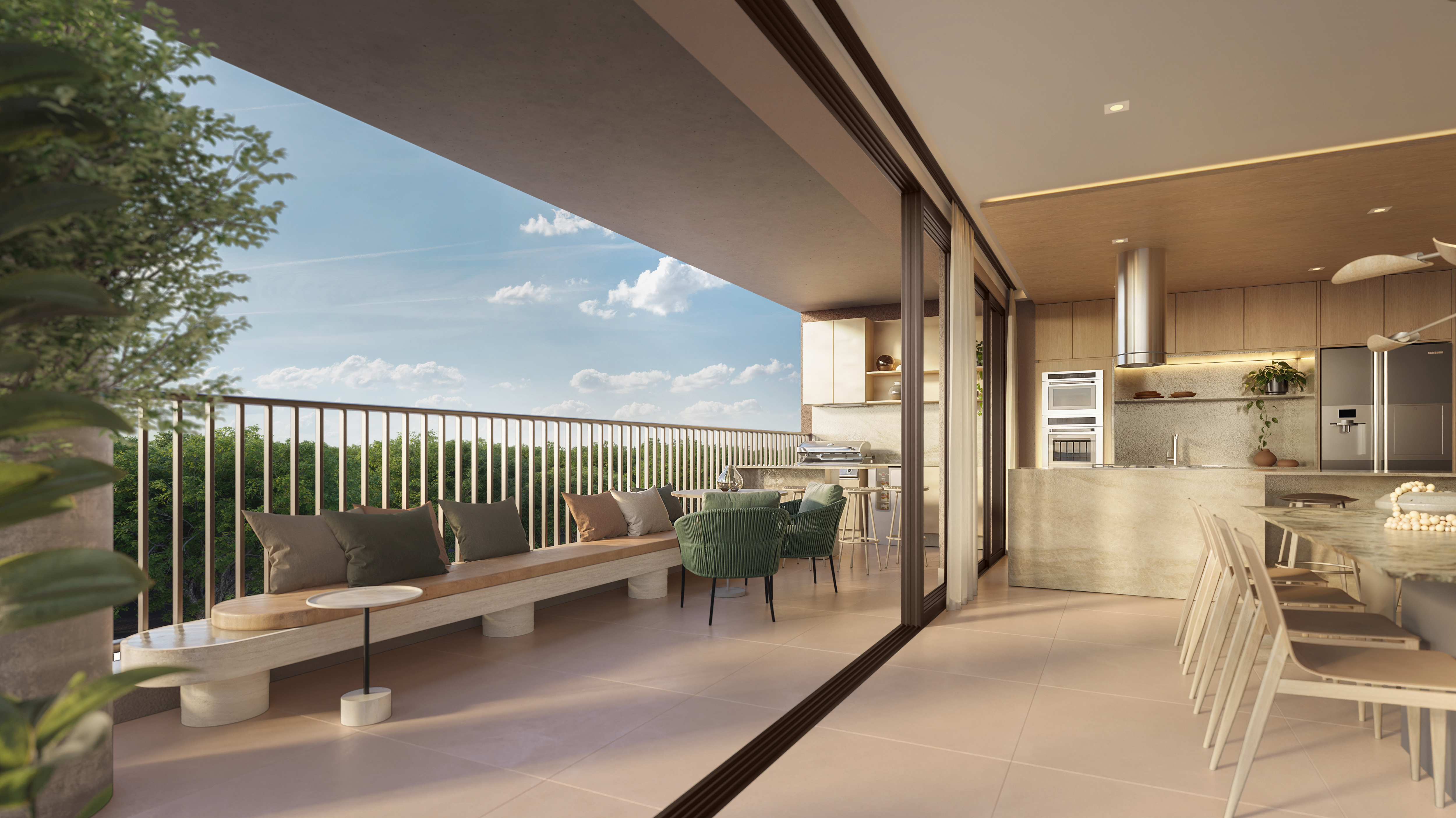 Varanda Unidade Tipo