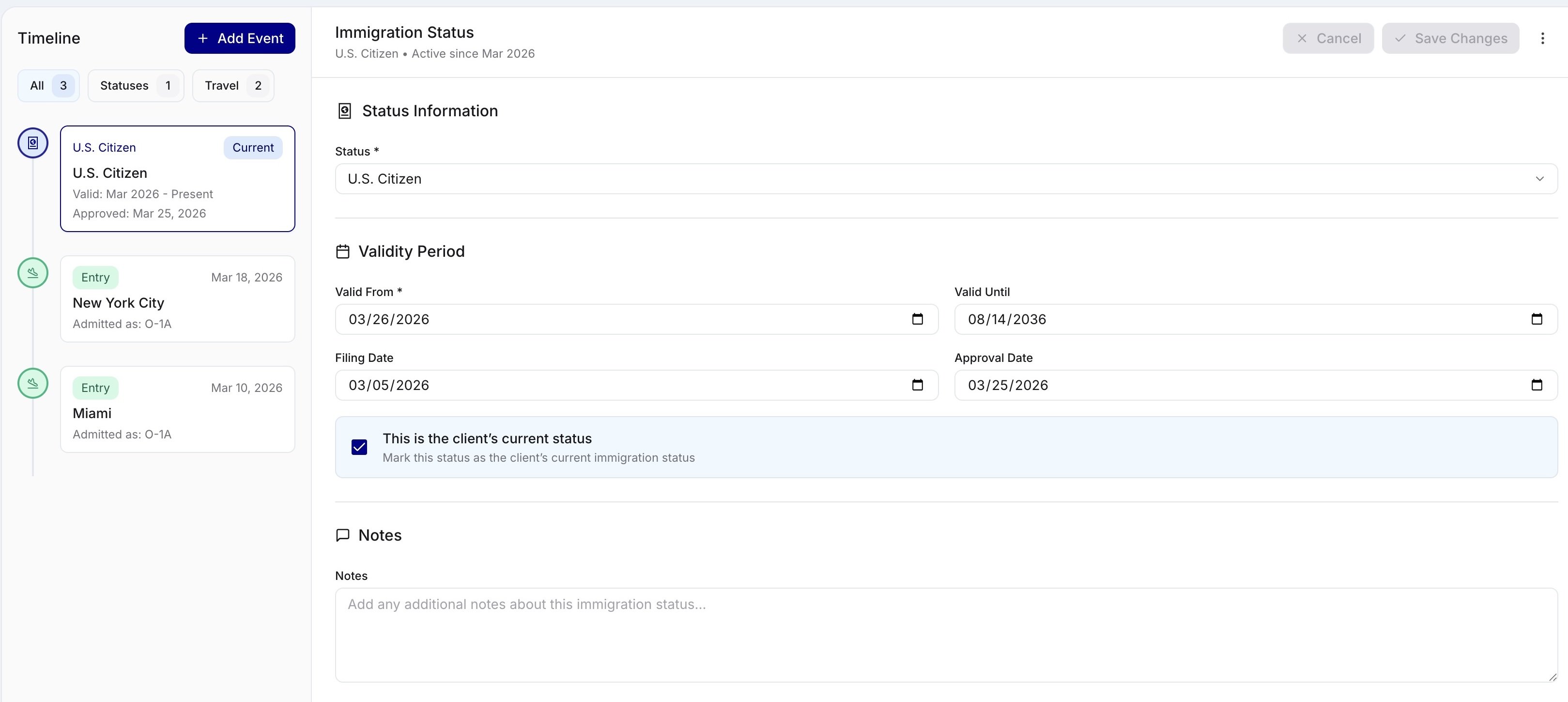 CaseBlink Pro CMS Dashboard
