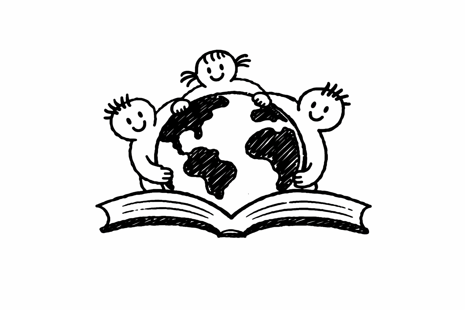 Children sharing stories from around the world