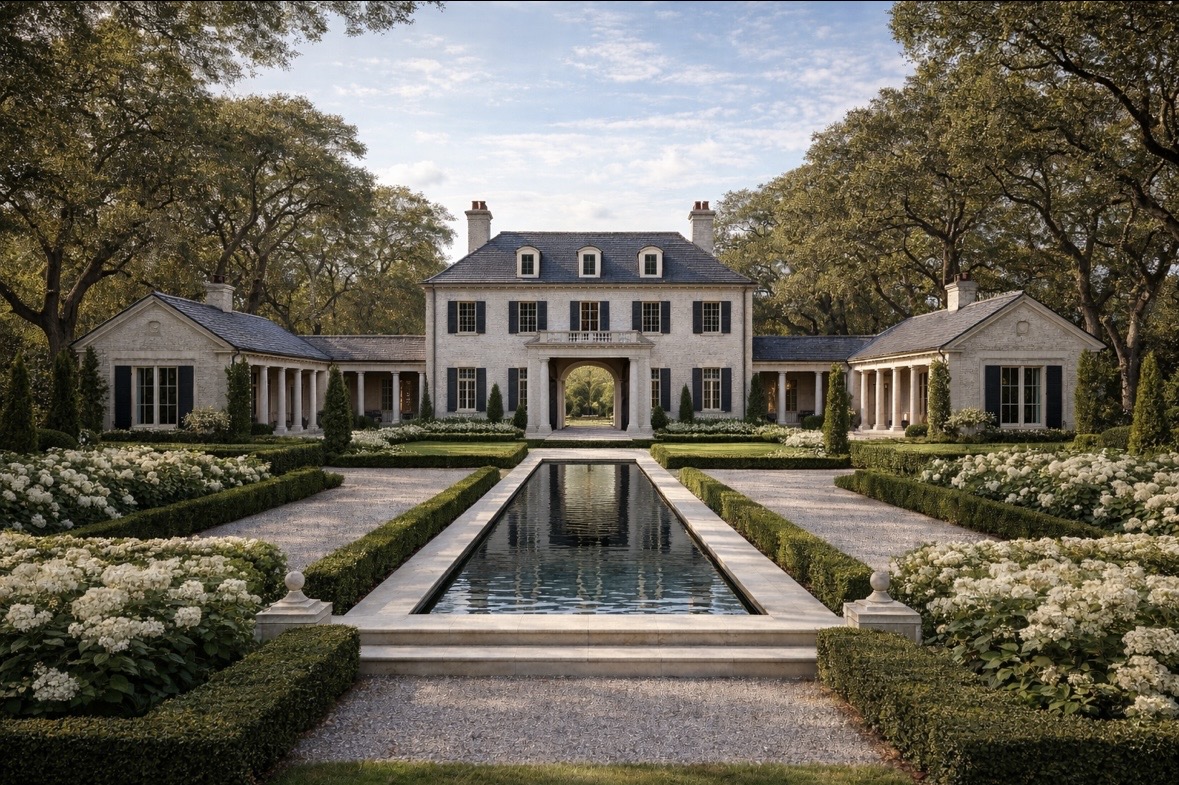 Townhome exterior — facade detail