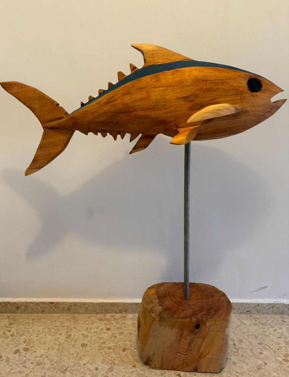 DEFY Designs chainsaw carved horse head sculpture