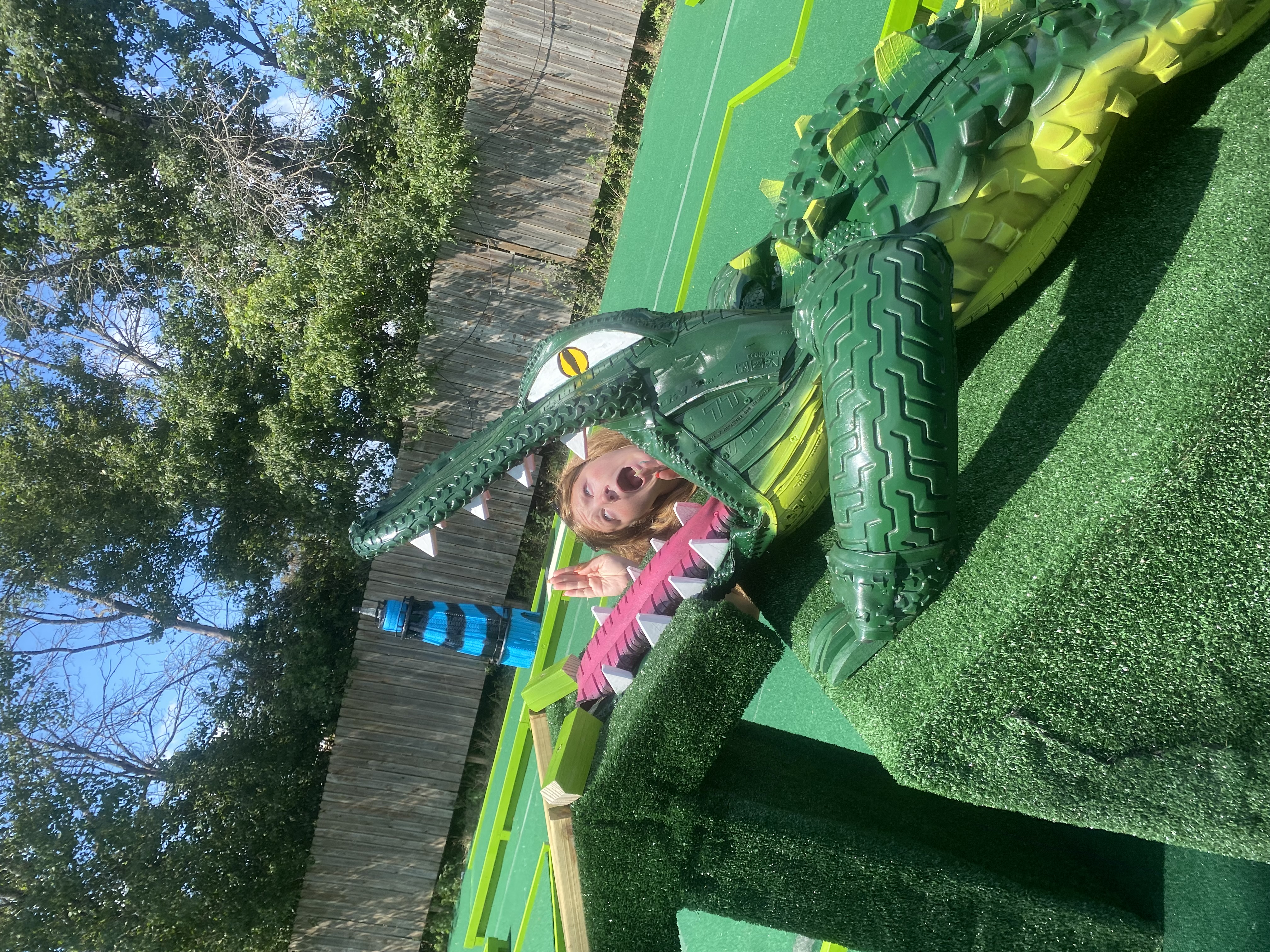 Charity fundraiser event at Tipsy Tee Tavern mini golf Adams Wisconsin