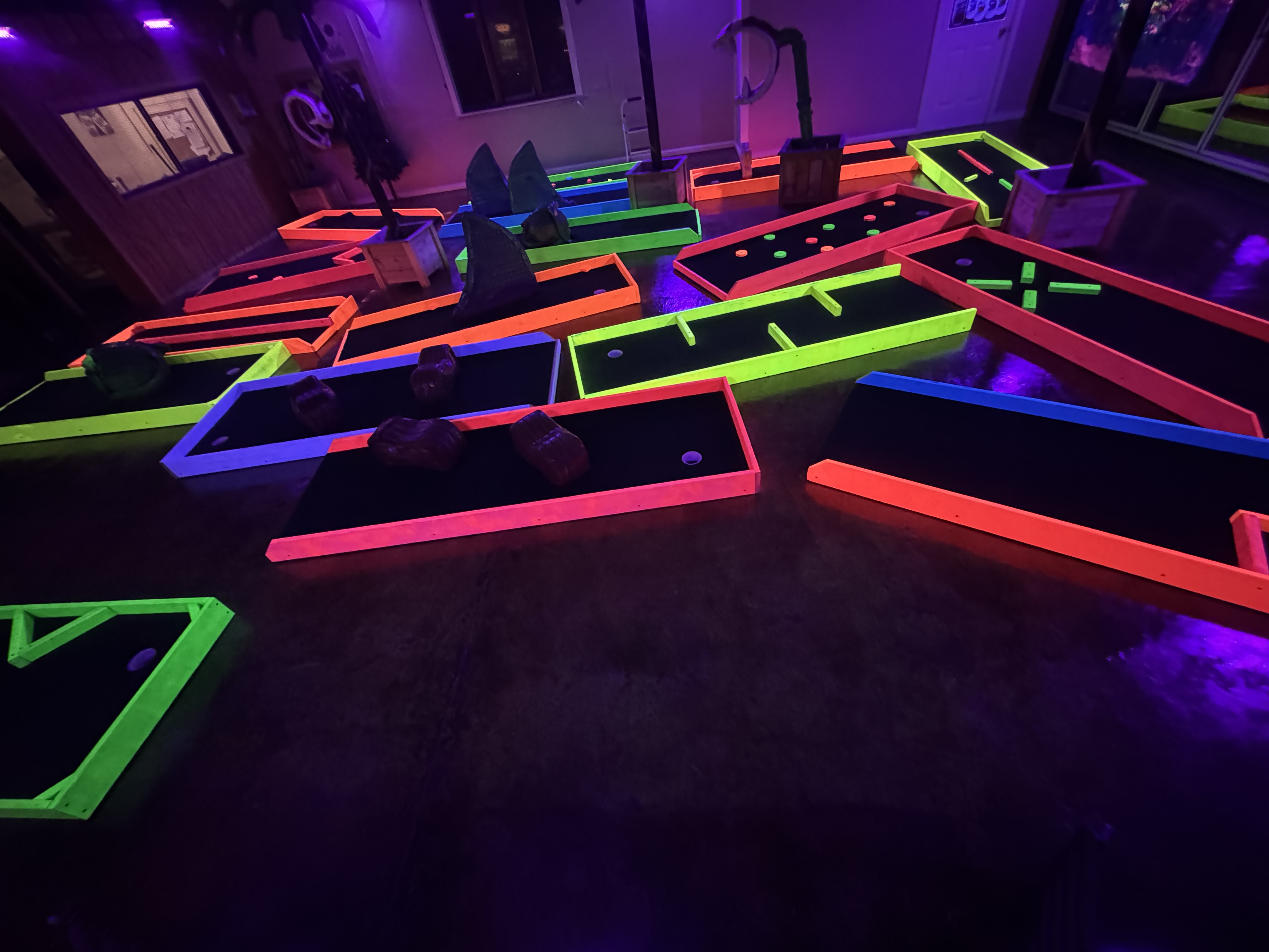 Mini golf course at Tipsy Tee Tavern Adams WI