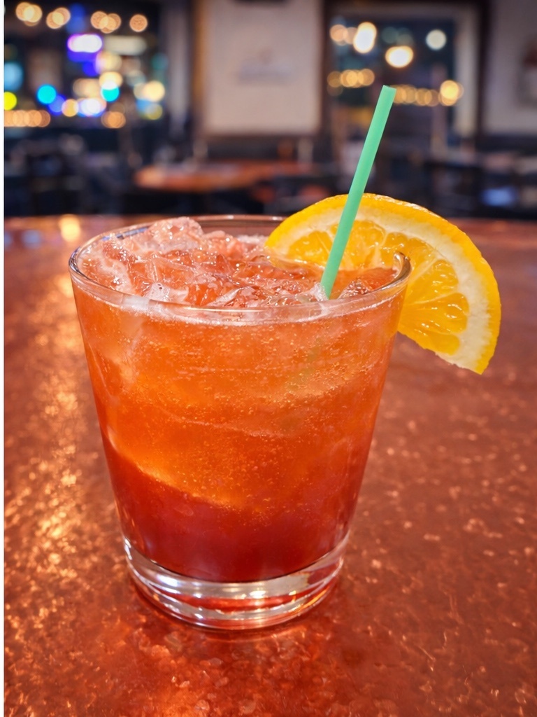 Traditional Wisconsin Old Fashioned cocktail — handcrafted at Tipsy Tee Tavern in Adams, WI near Castle Rock Lake