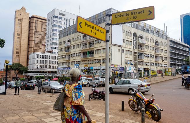 Kampala city scene