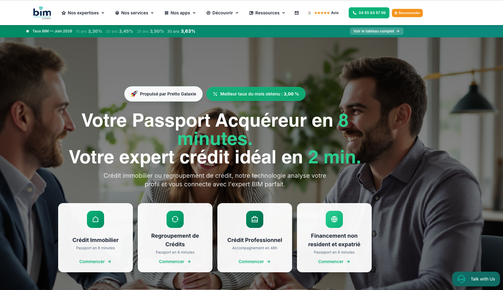 BIM By Pretto — Courtage en Crédit