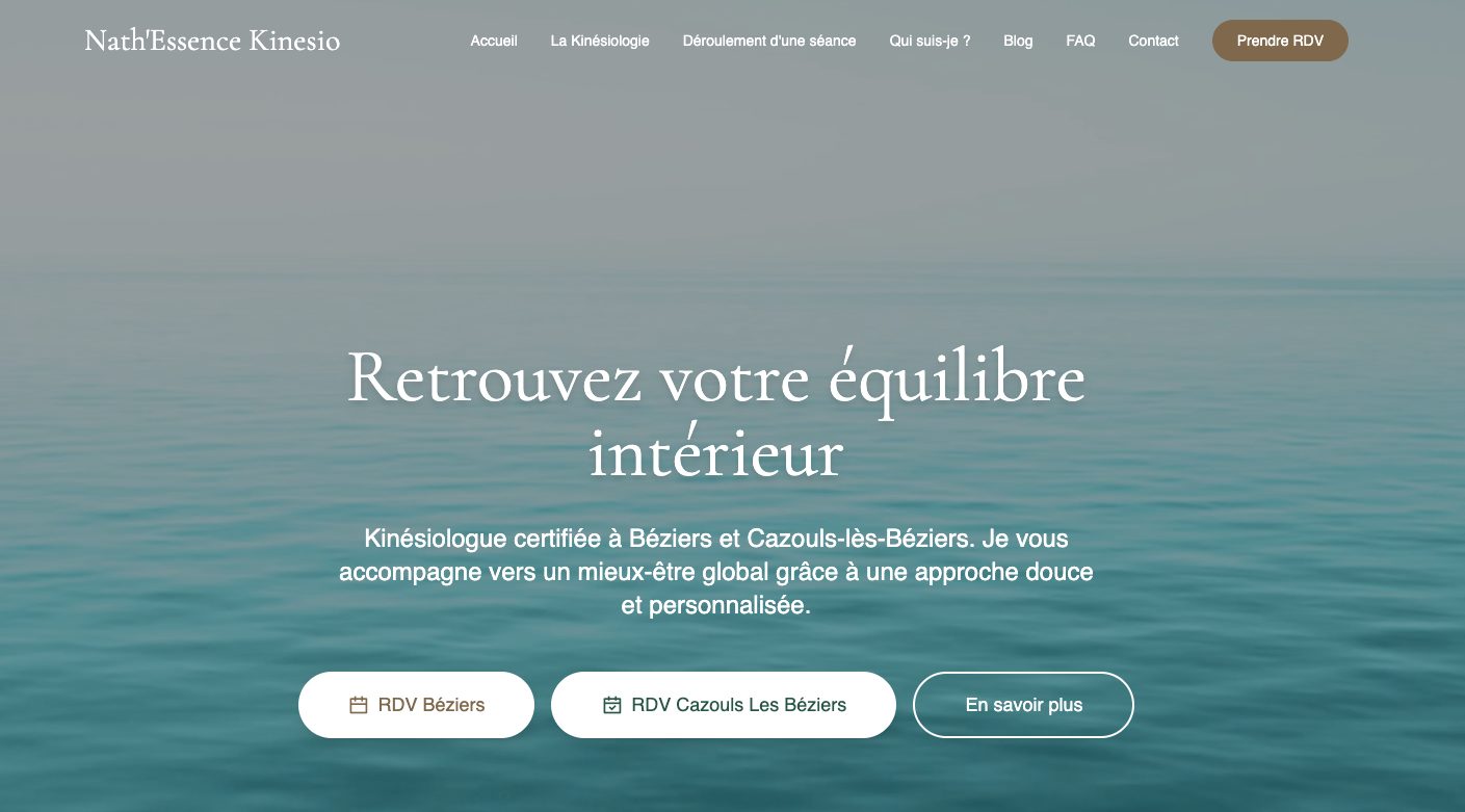 Nath'Essence Kinesio — Bien-être