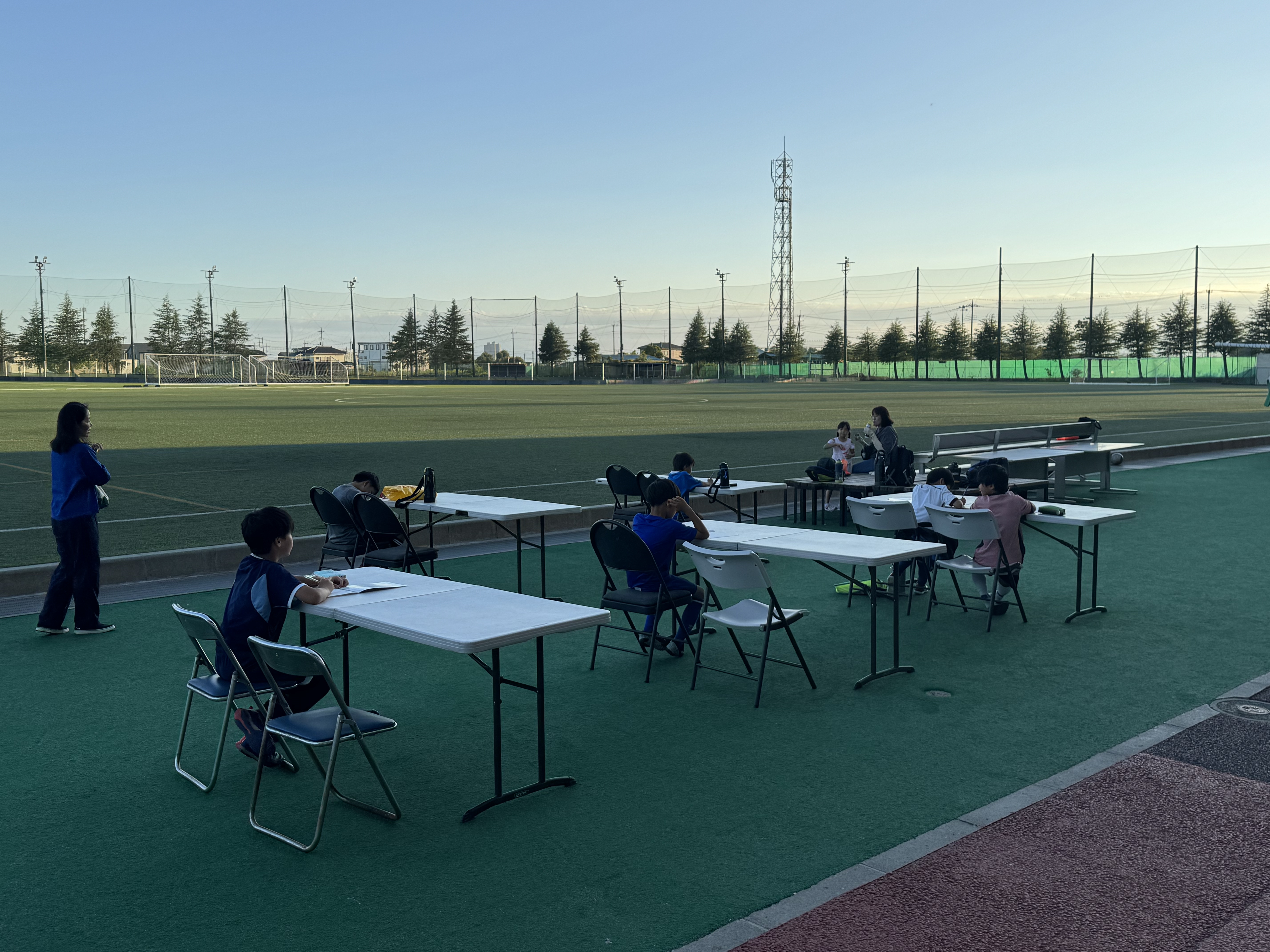 活動前の勉強会の様子