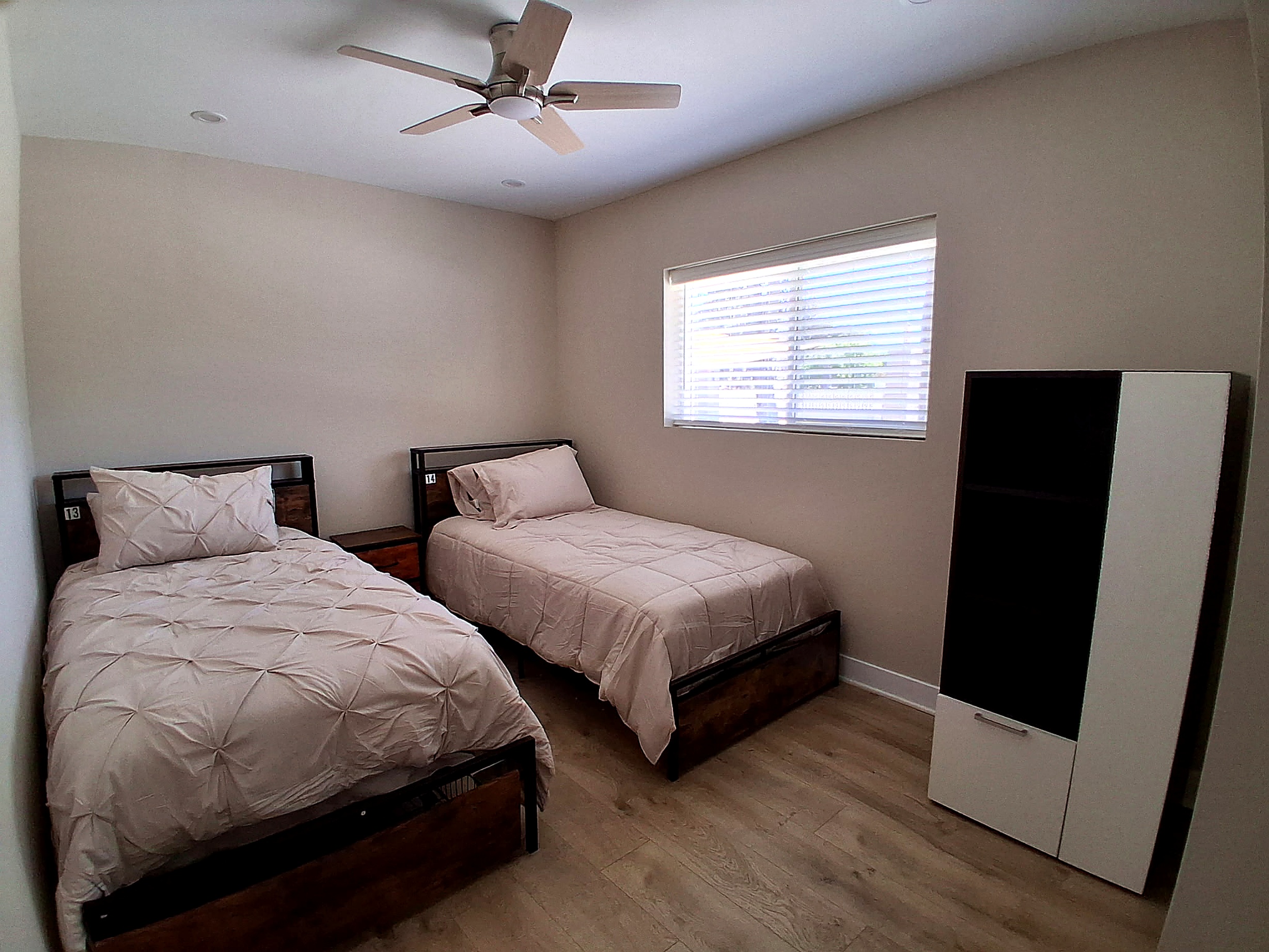 Shared Bedroom Community dining area where residents share meals and build connections