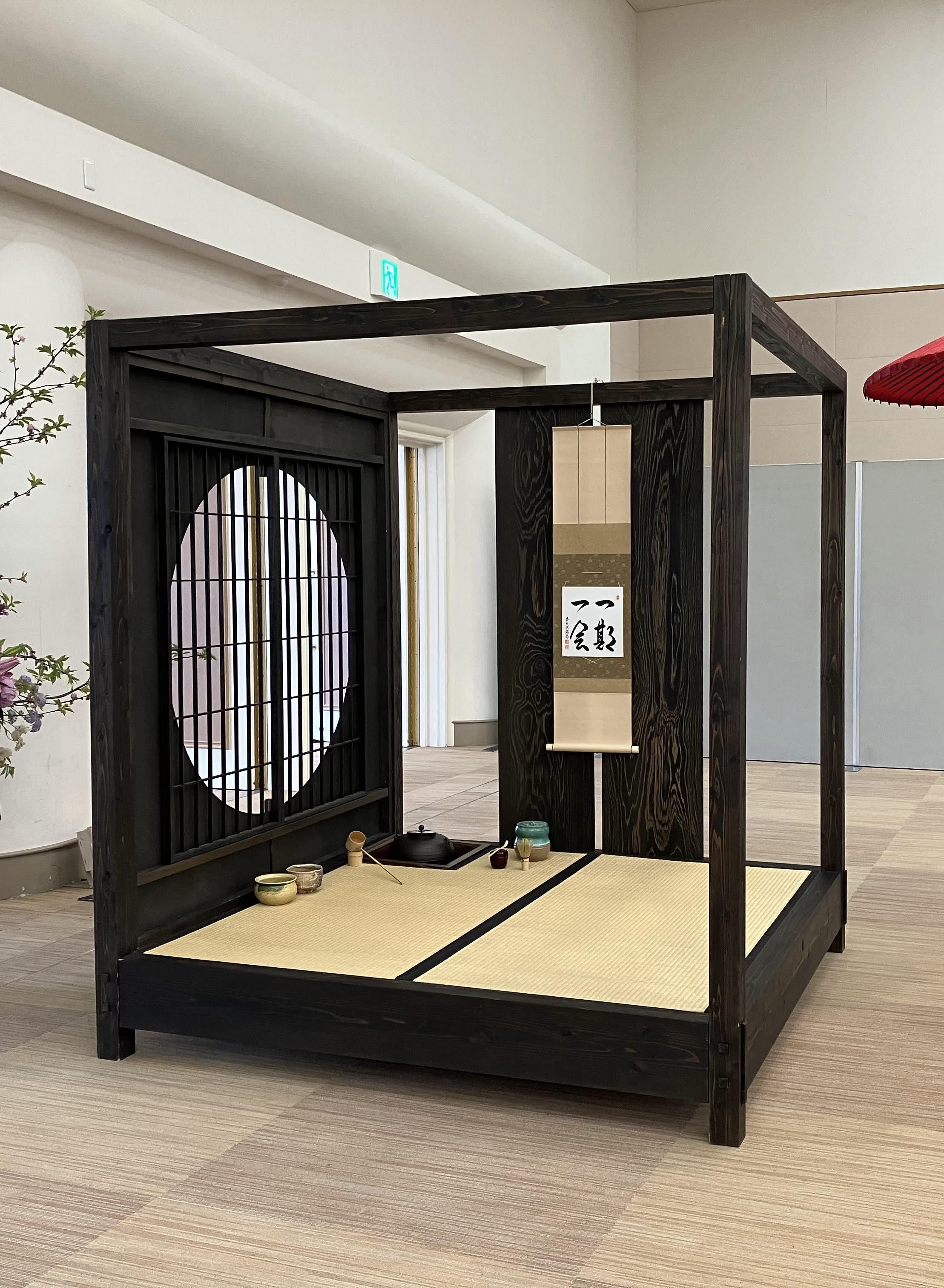 モバイル茶室｜花升木工社寺建築