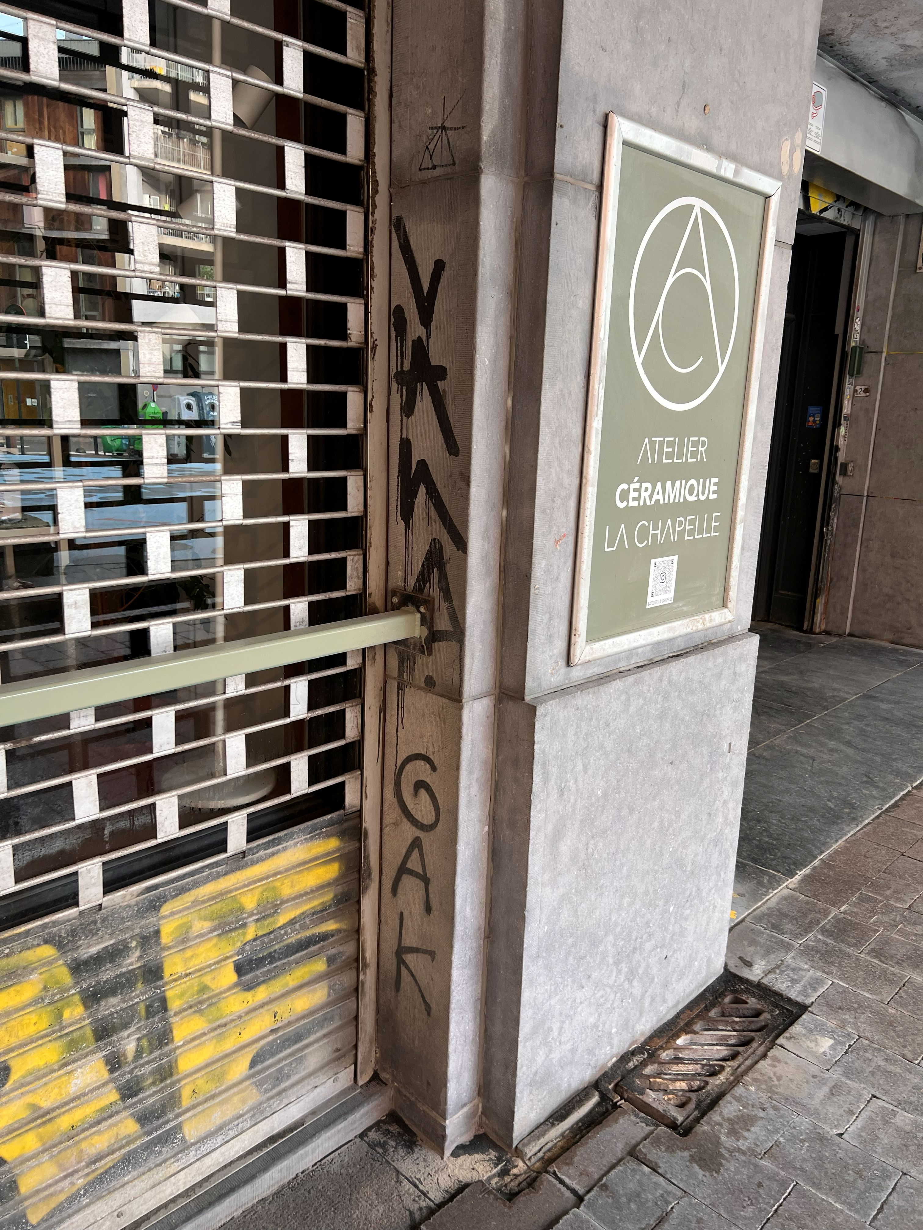 Avant - Mur Sablage IV