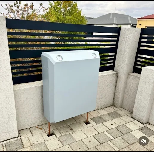 Professional gas plumbing work