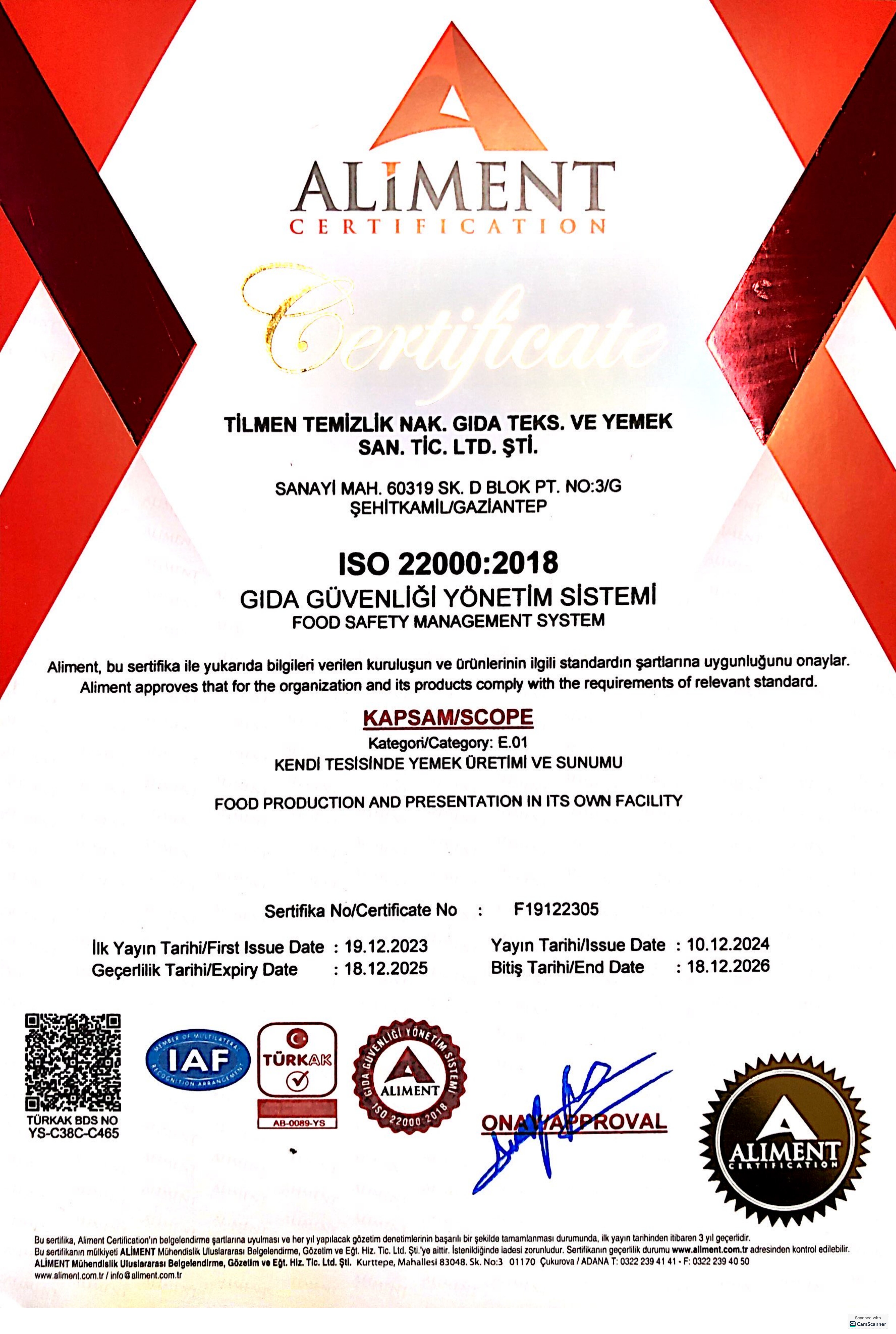 ISO 22000