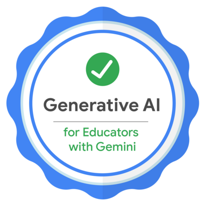 Google Gemini Certified Educator badge