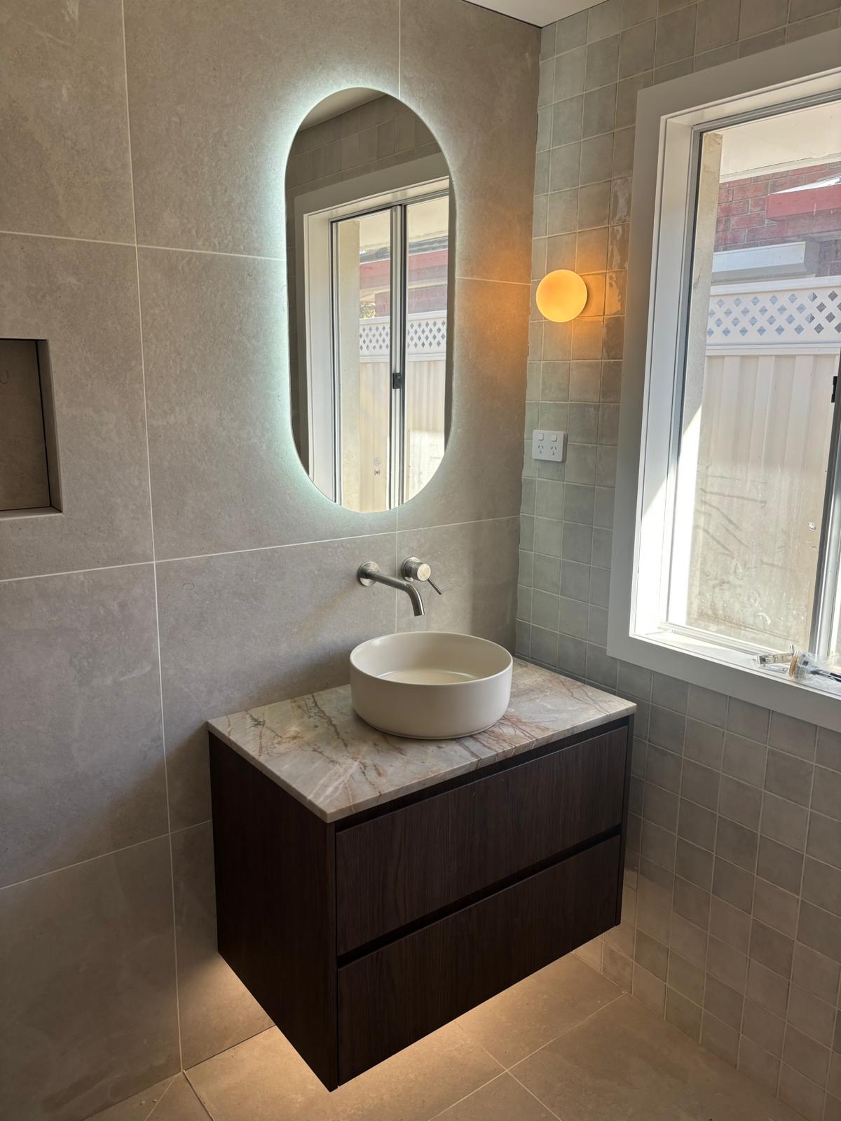 Bathroom vanity lighting