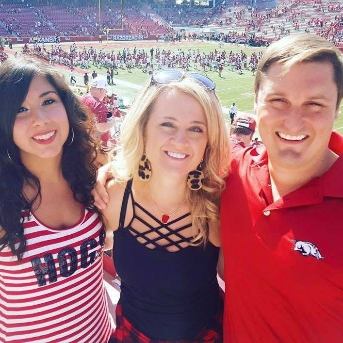 Joel Larson at a campaign event