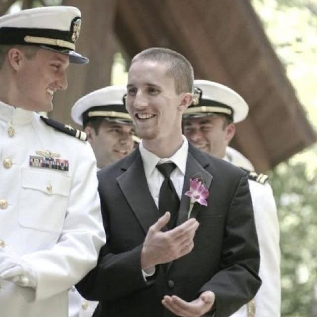 Joel Larson on the trail