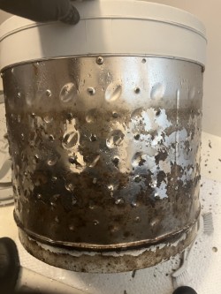 洗剤カス・水垢の蓄積