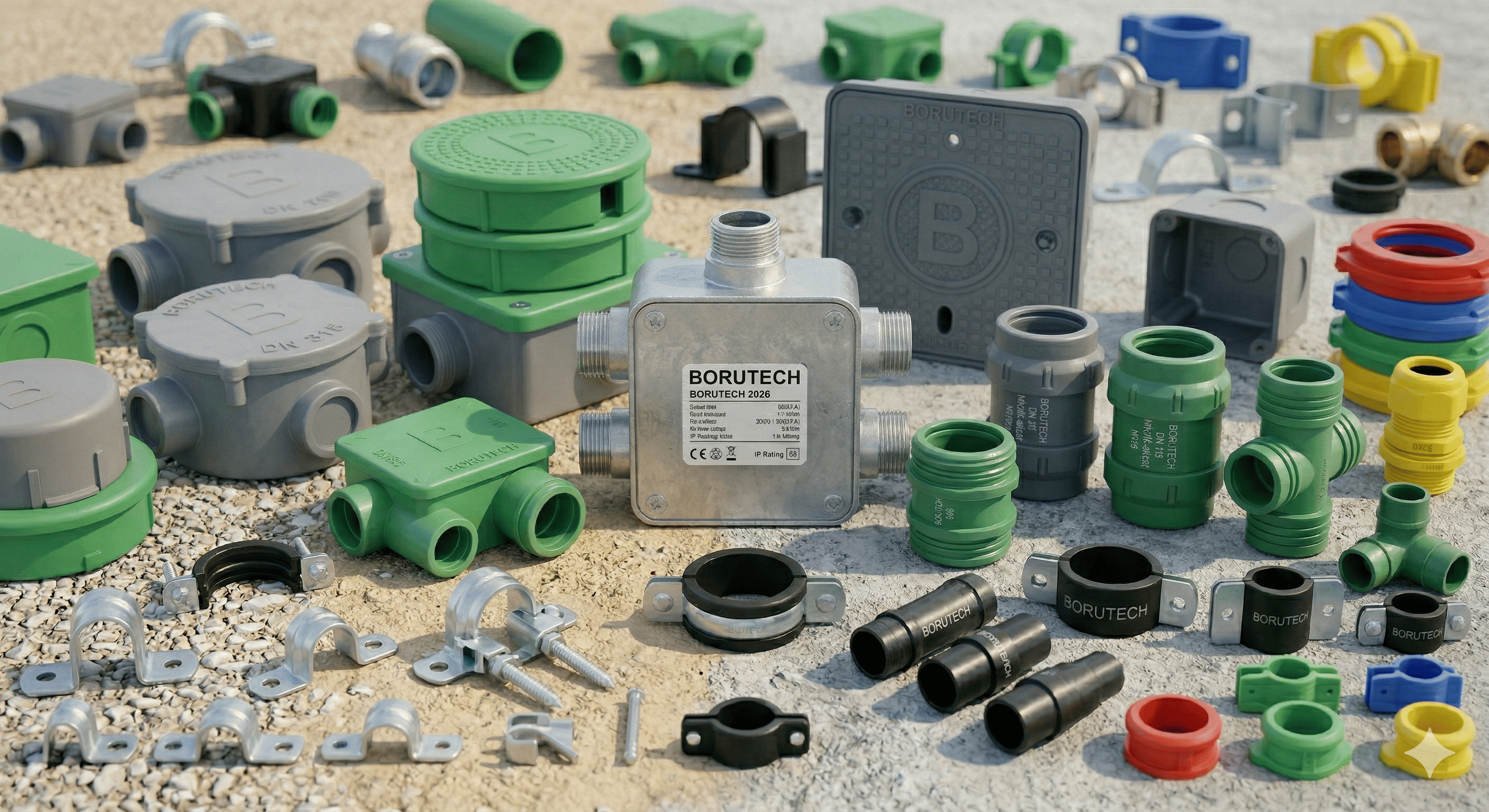 Termoplastik Yeraltı Buat ve Rögar Kapakları