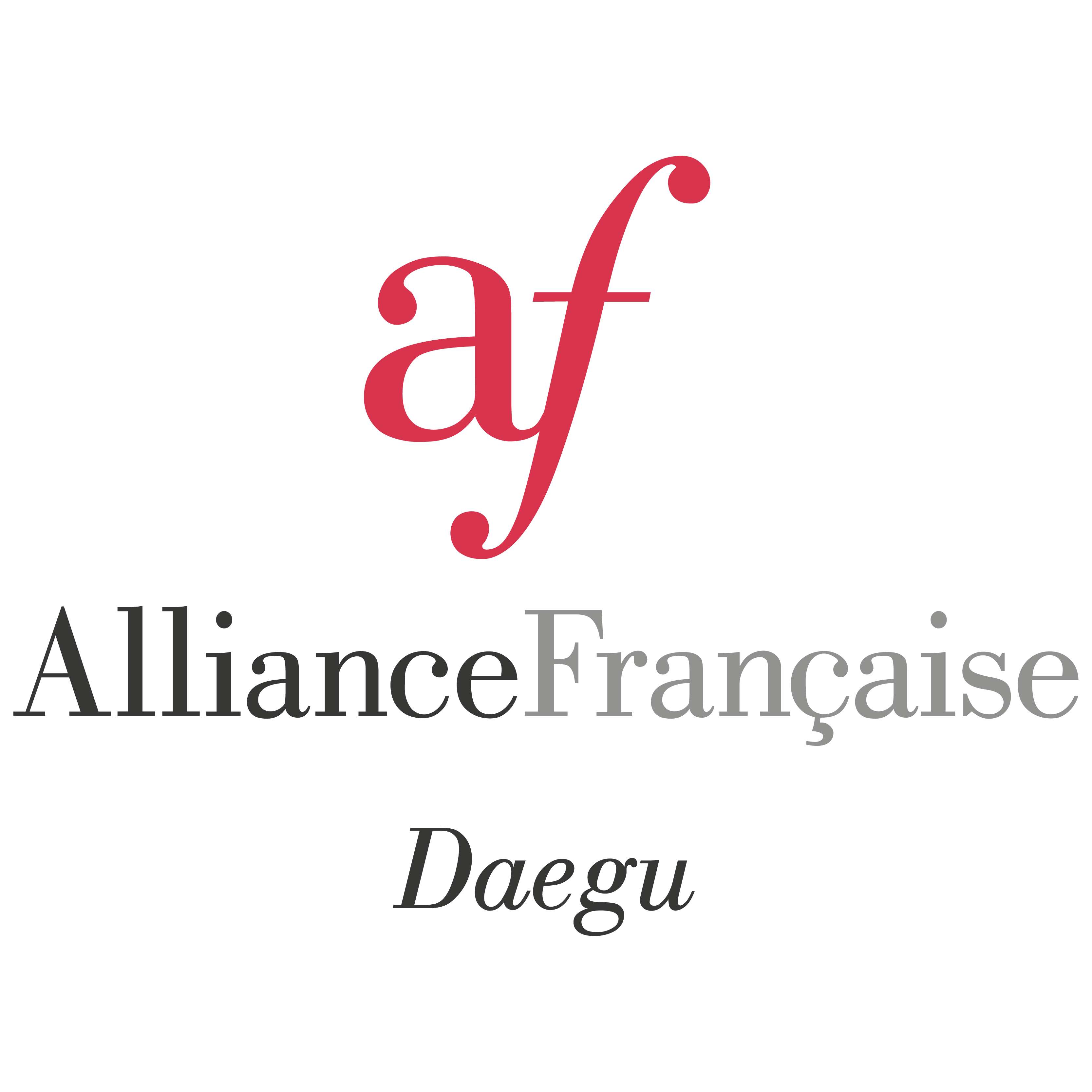 Alliance Française Daegu Logo