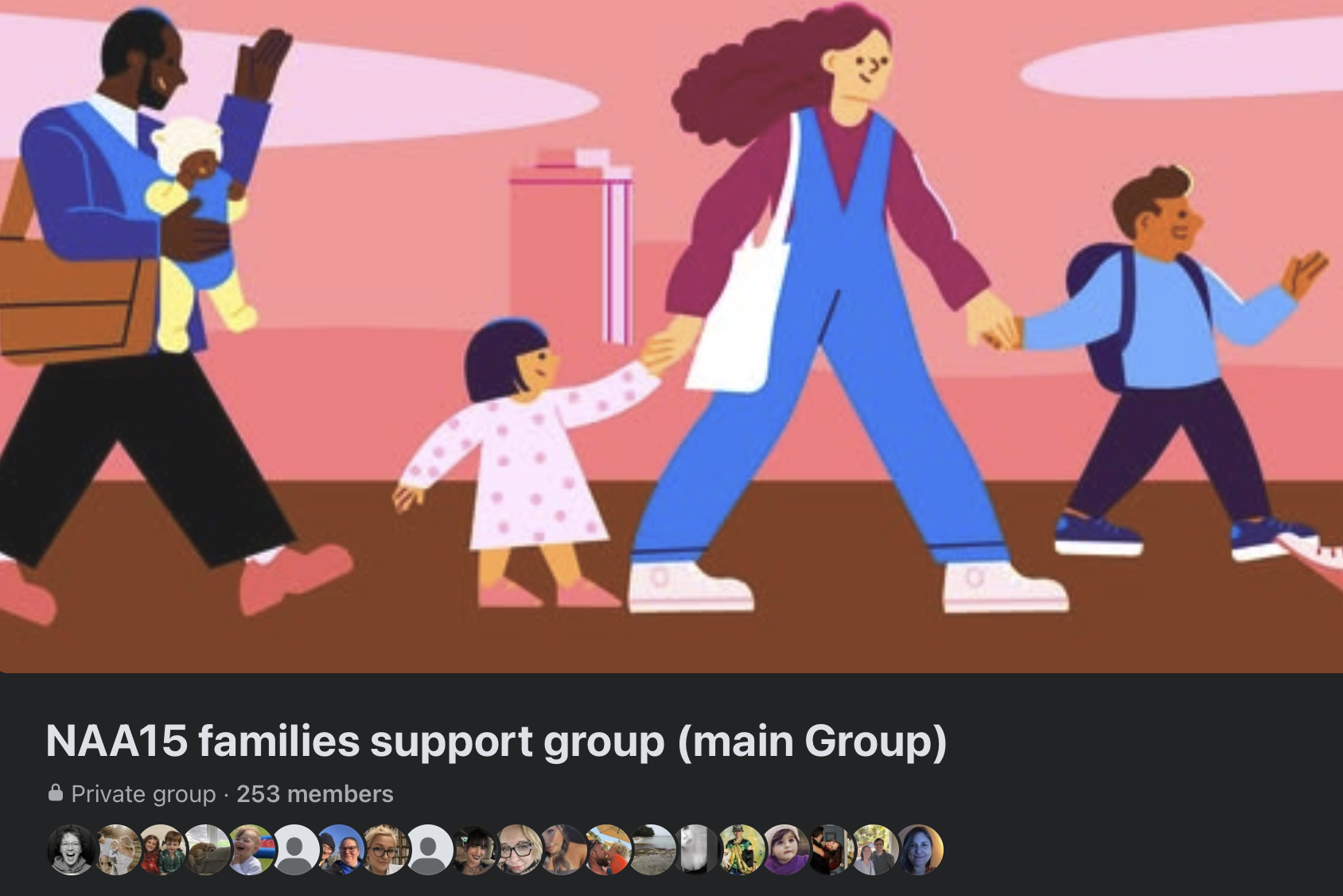 NAA15 Community — Families Supporting Each Other Worldwide NAA15 community families