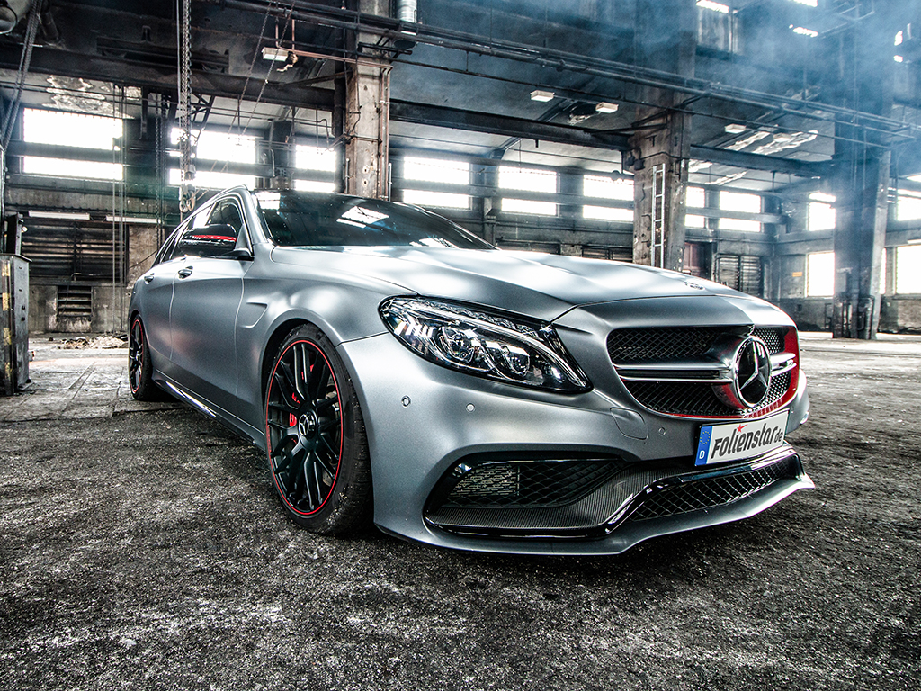Folienstar Mercedes C63 AMG — Premium Autofolierung