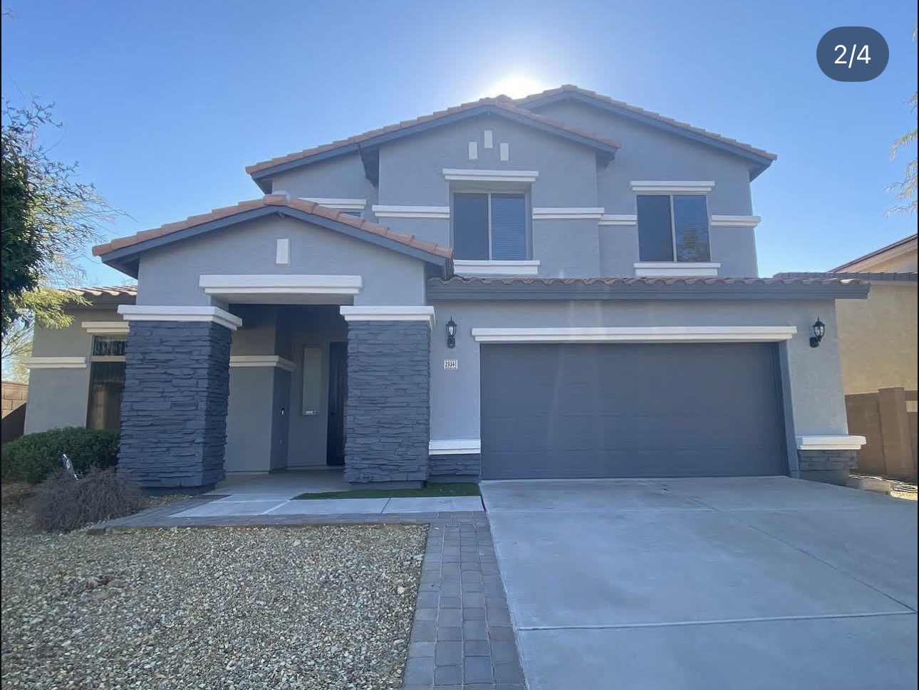 Backyard Wall — After — Elegance Painting, Phoenix AZ