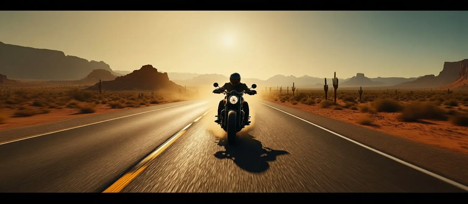 UV-resistant motorcycle speakers undergoing thermal testing in the Arizona desert.