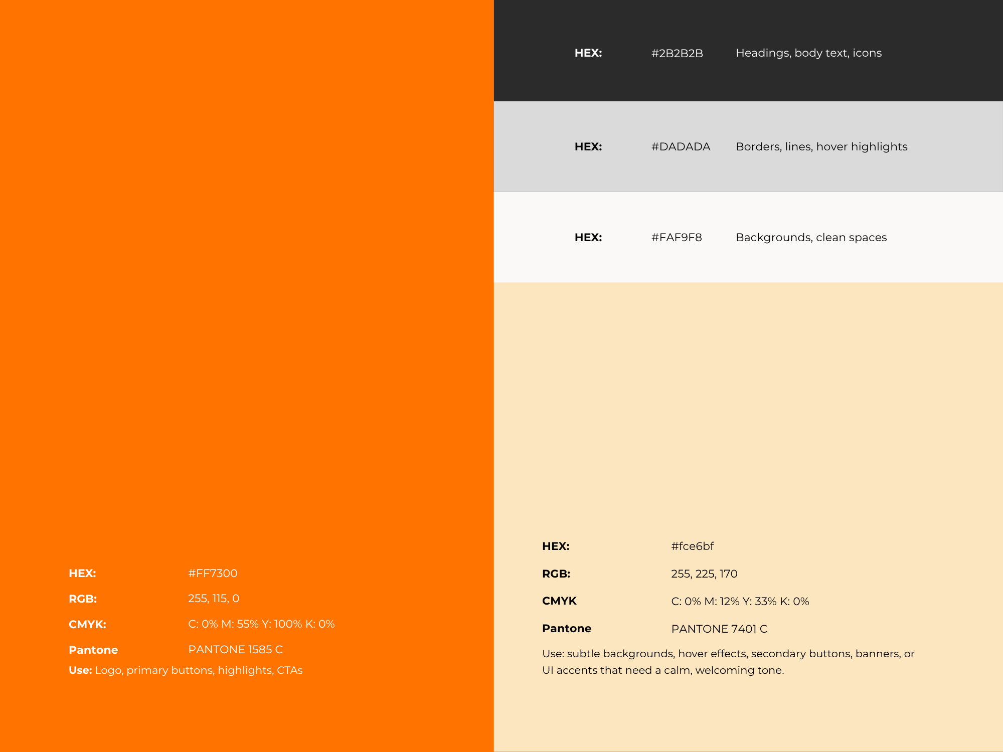 Colour Guidelines
