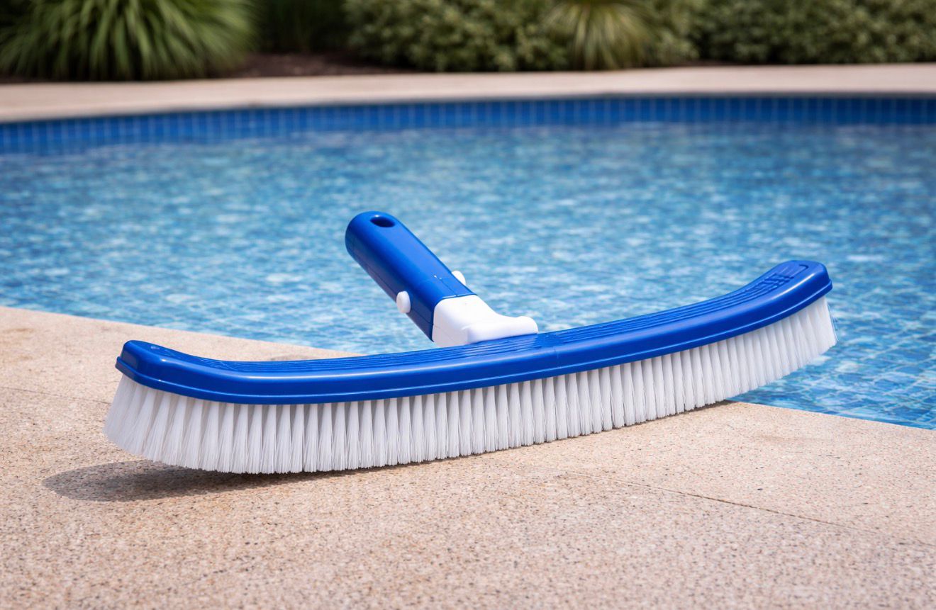 Cepillo limpieza fondo y paredes piscina