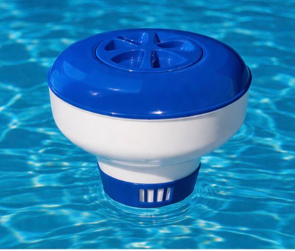 Dosificador flotante de cloro para piscina