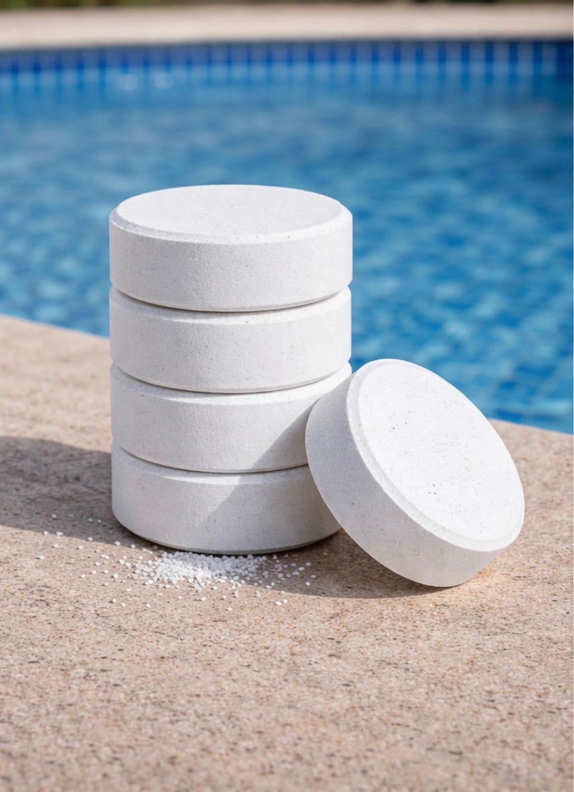 Pastillas de cloro para piscina 200g