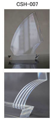 セミーオーダーアクリルトロフィー(ヨット型)