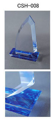 セミーオーダーアクリルトロフィー(ヨット型)