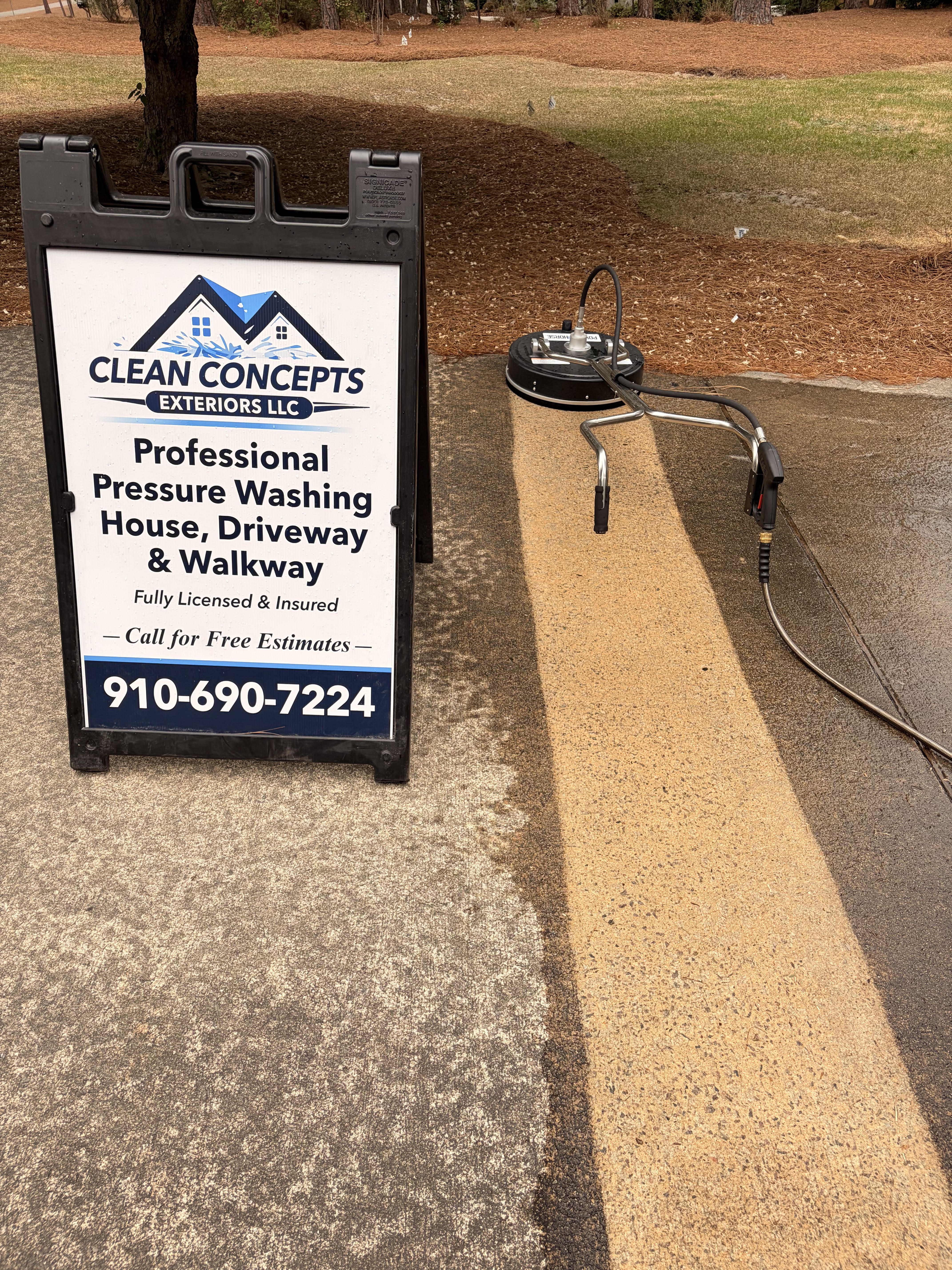 Driveway & Walkway Pressure Washing