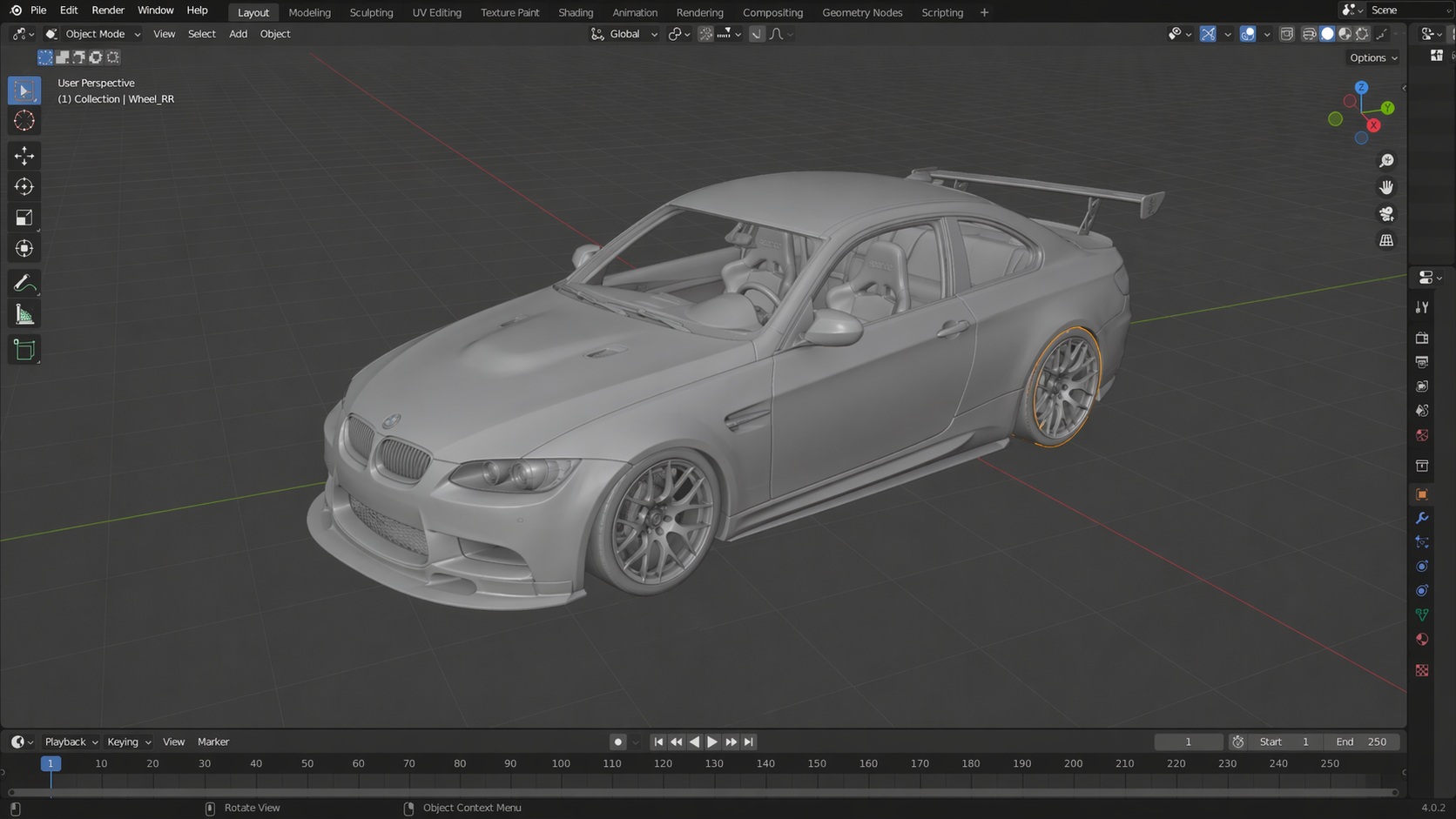 BMW E92 Blender REALUNDERGROUND