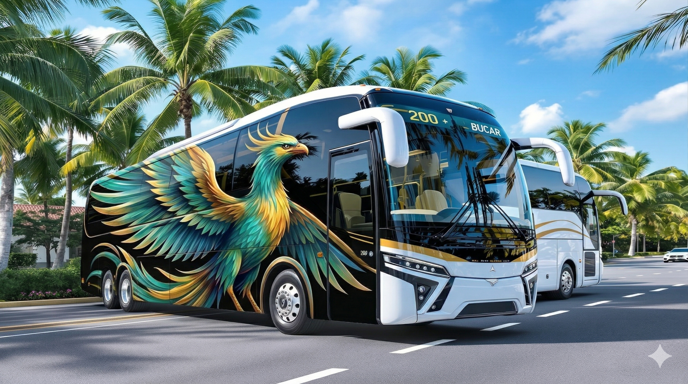 Phoenix Transportation luxury bus