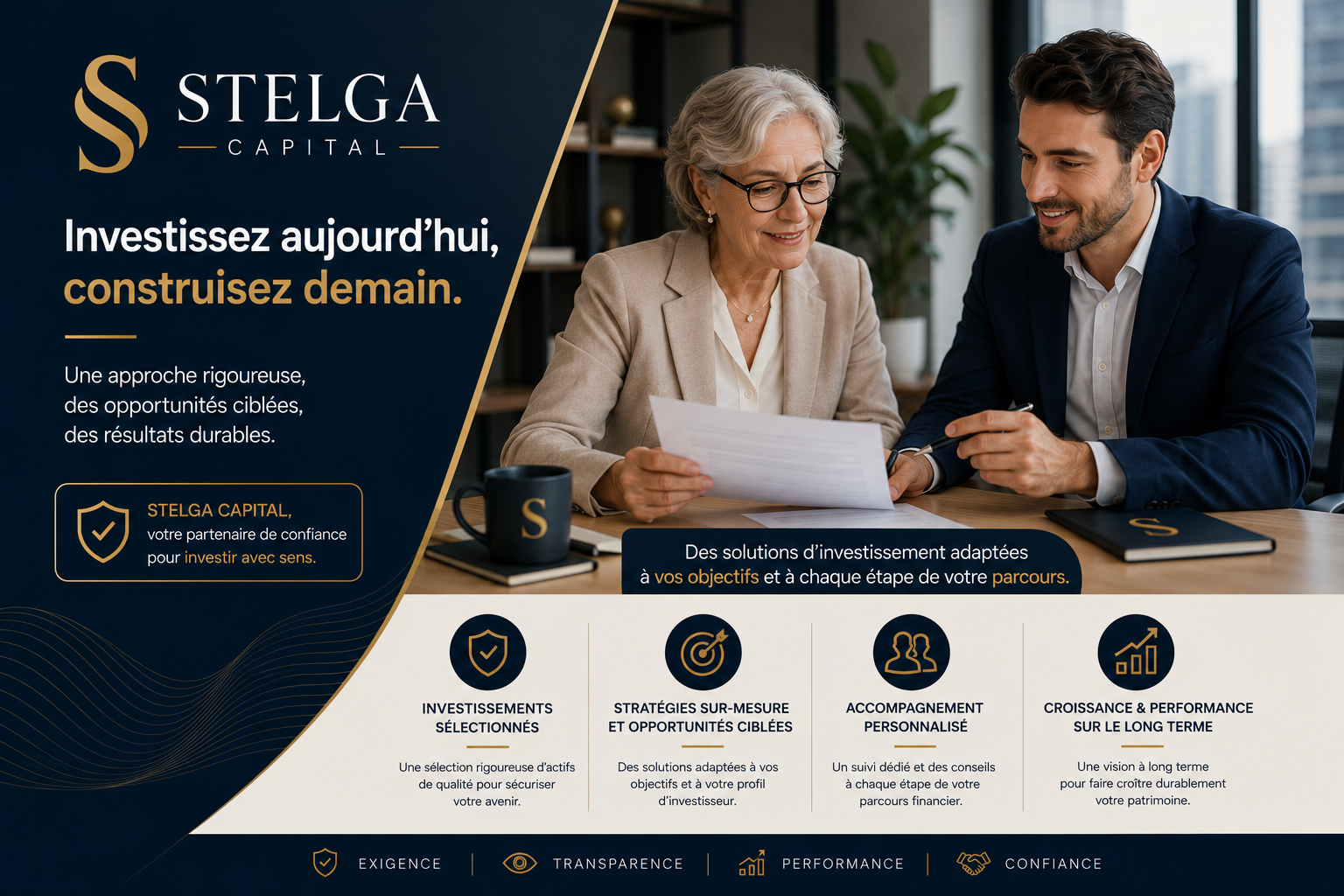 Analyste STELGA LMB CAPITAL - Arbitrage financier