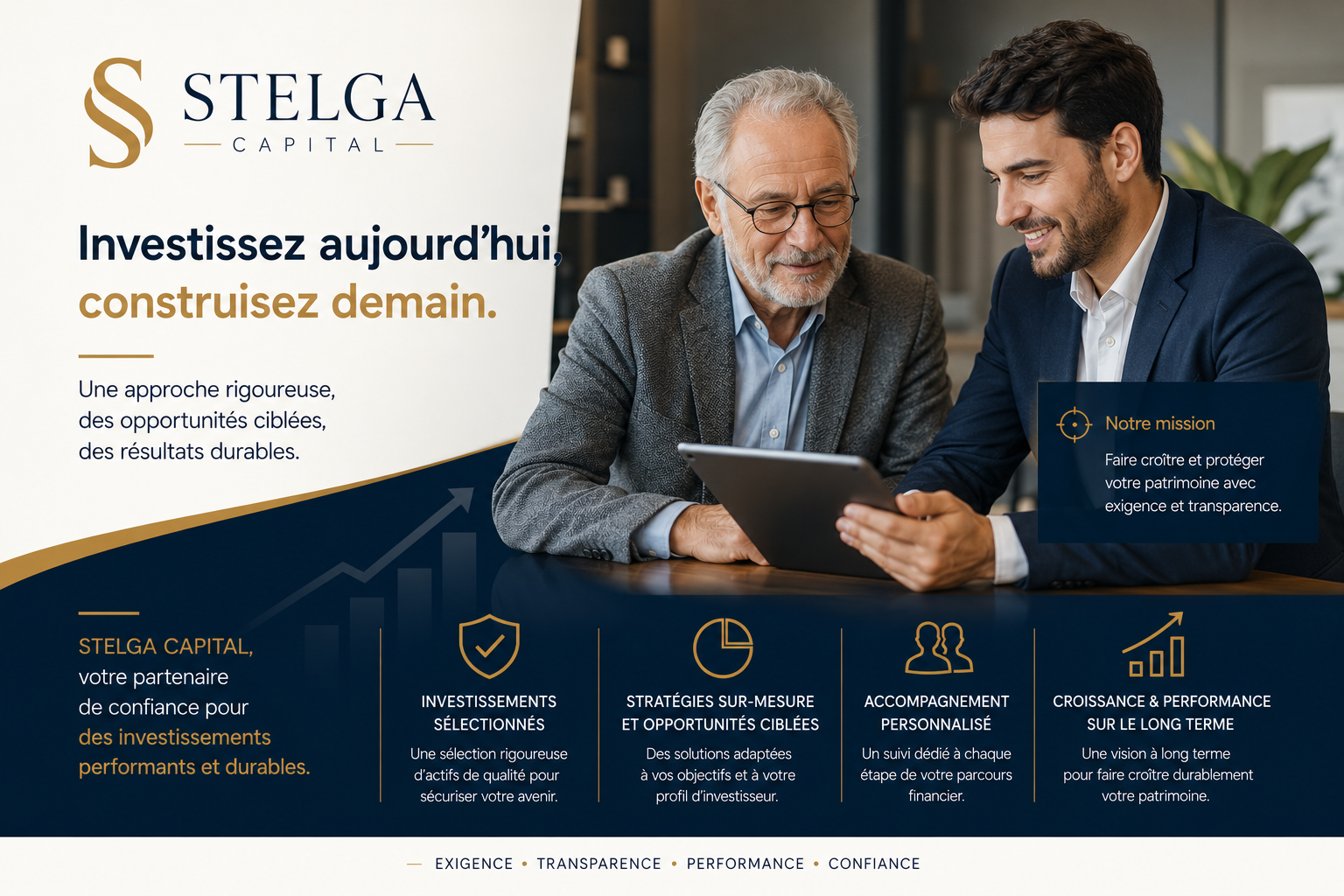 STELGA LMB CAPITAL - Société d'investissement et d'arbitrage financier STELGA LMB CAPITAL - Expertise financière à Marseille