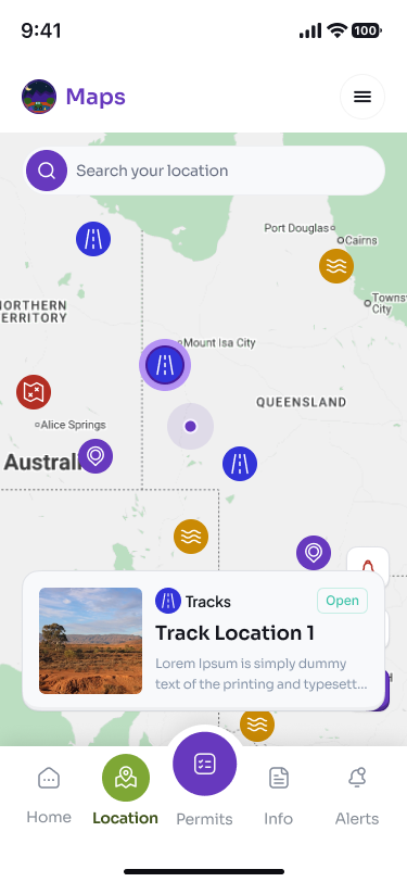 Interactive Permit Map