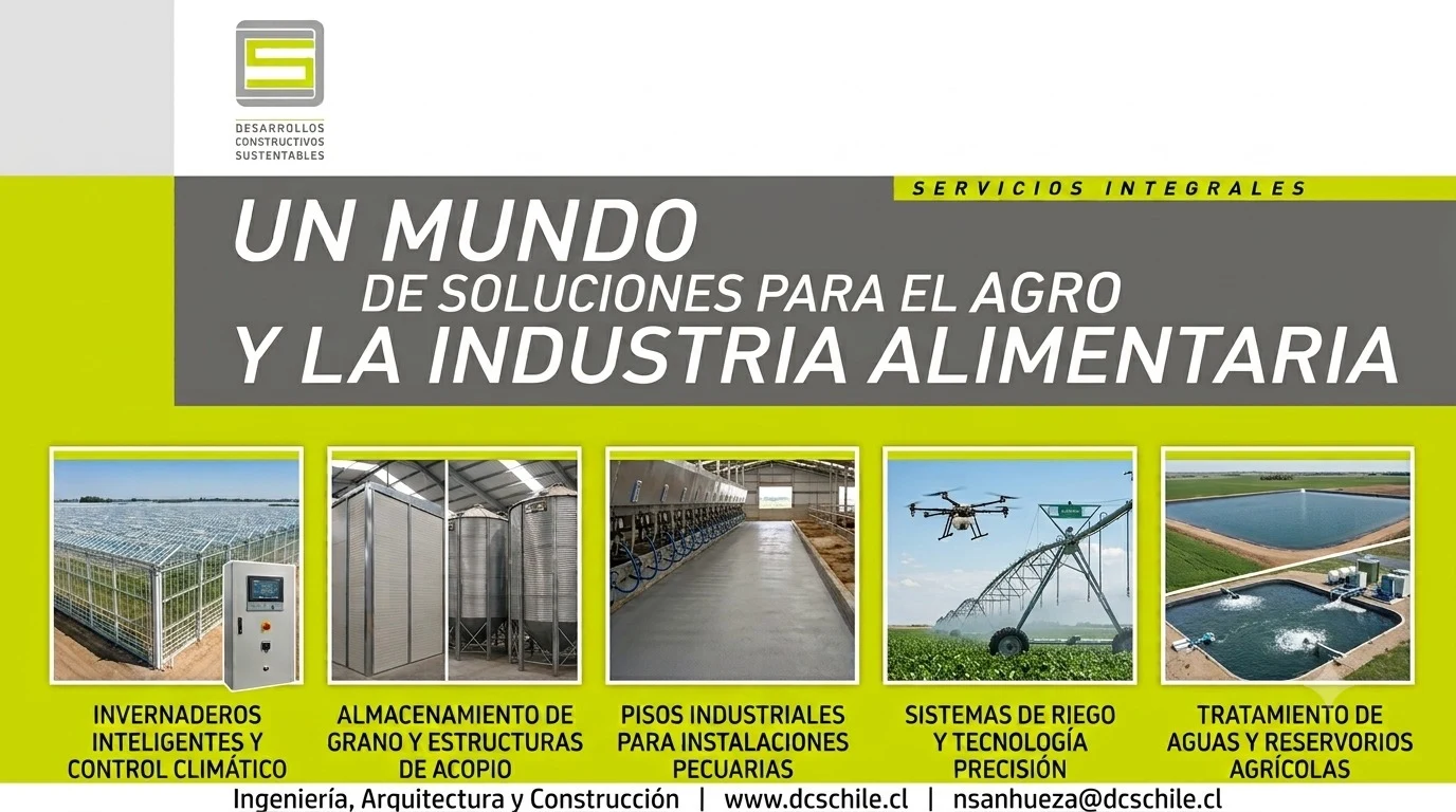Portafolio de servicios DCS Chile - Ingeniería, Arquitectura y Construcción para el Agro