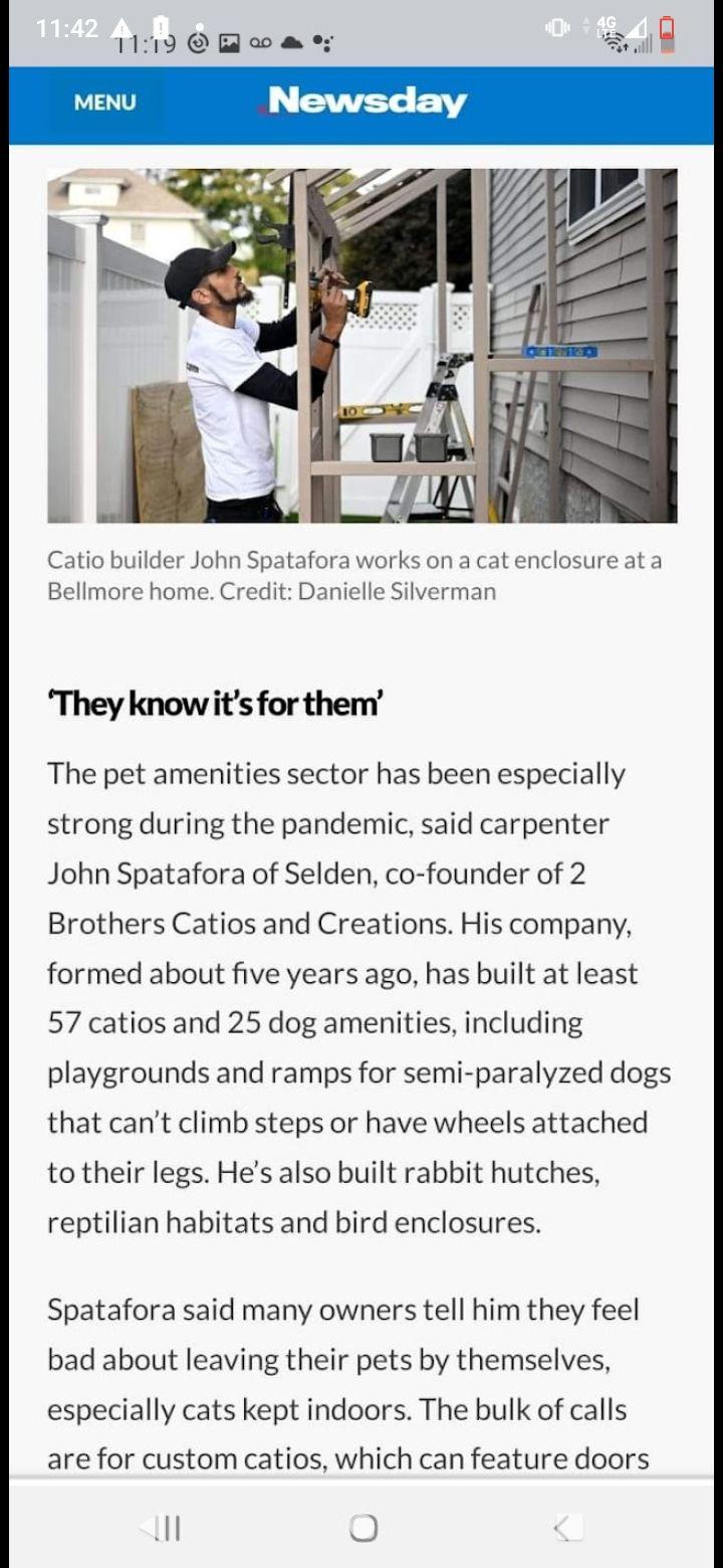 2 Brothers Catios Newsday article page 2