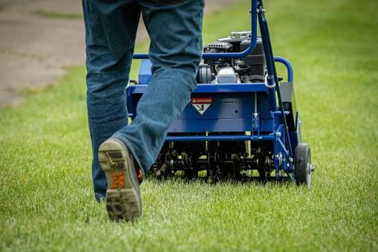 Aeration & Overseeding service in Quad Cities